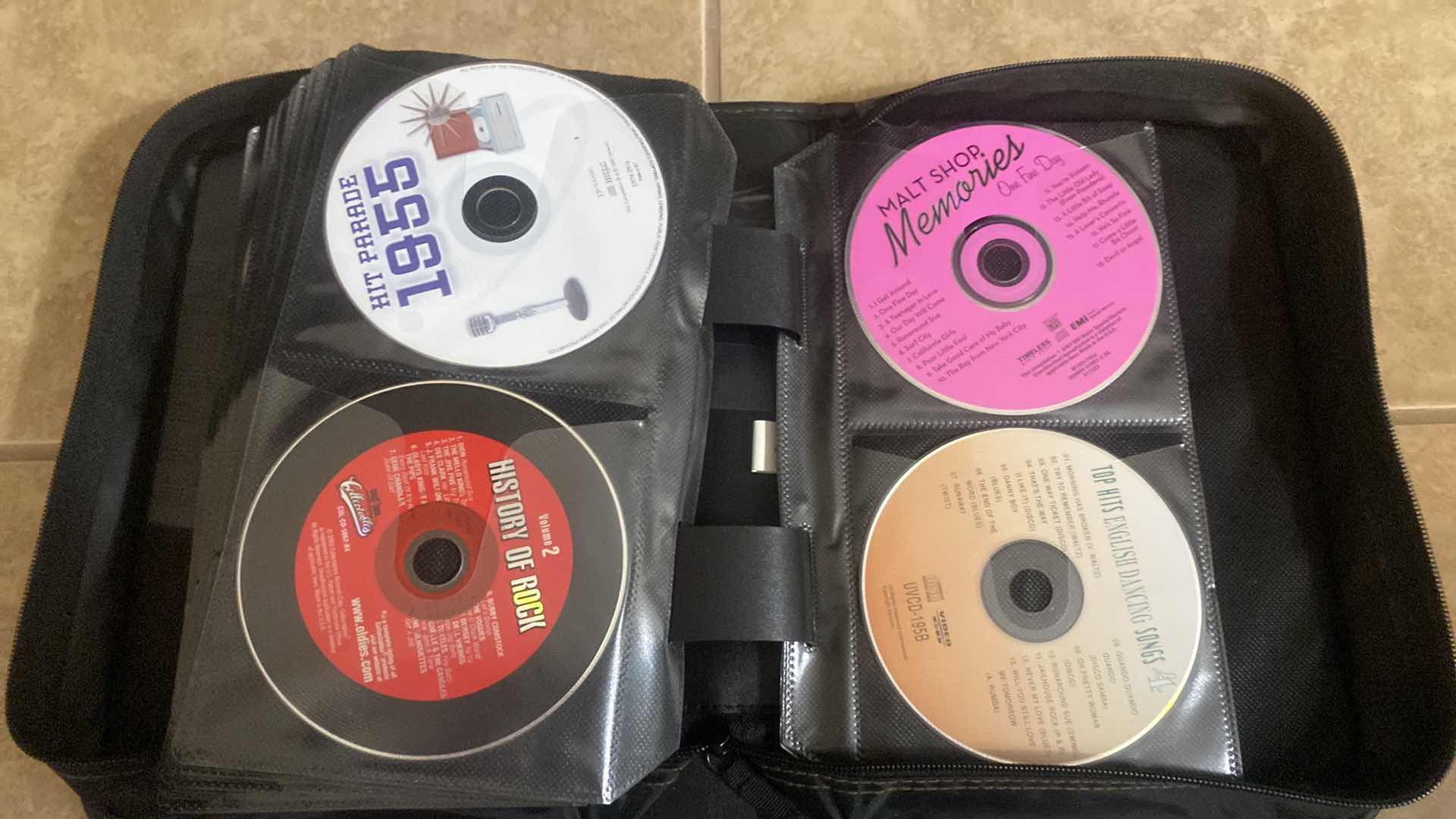 Photo 1 of CASE LOGIC CD WITH ASSORTED CDS