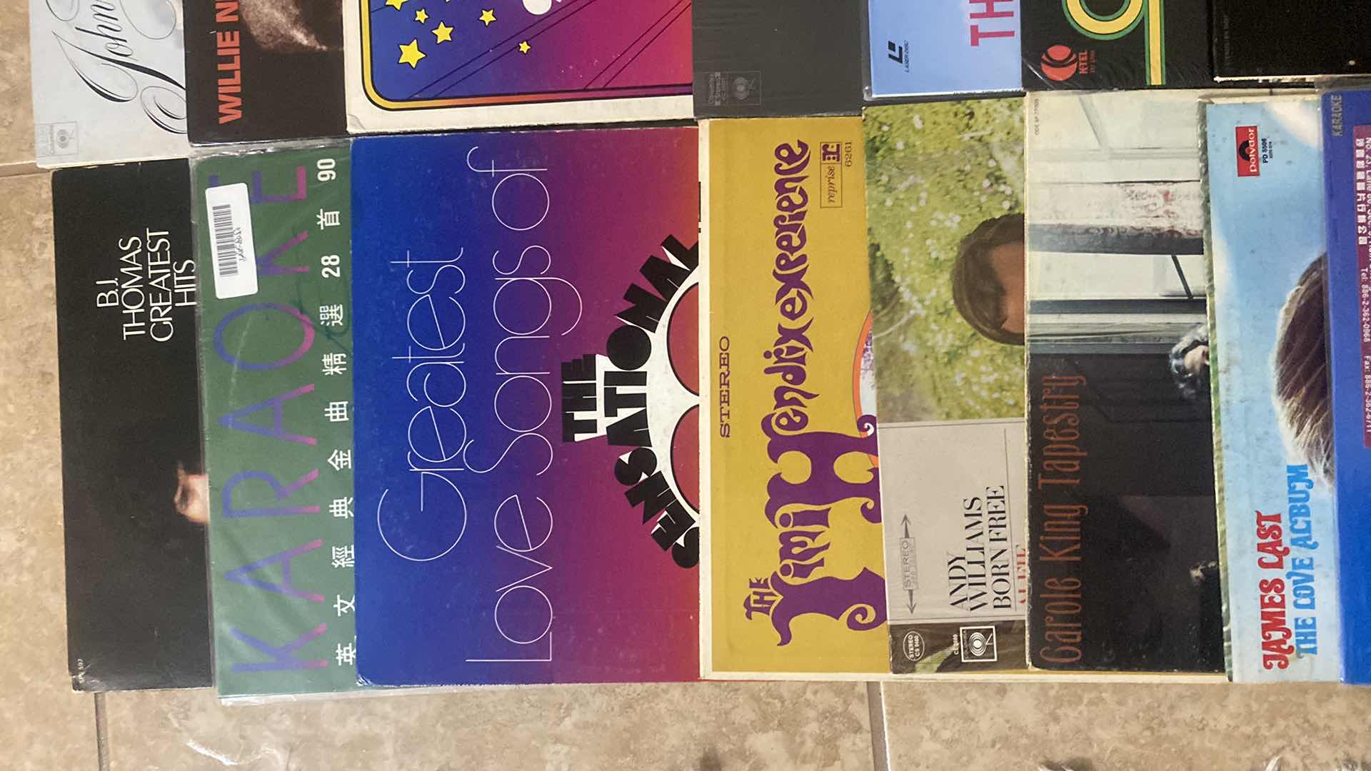 Photo 1 of VINYL RECORD ALBUMS (20)