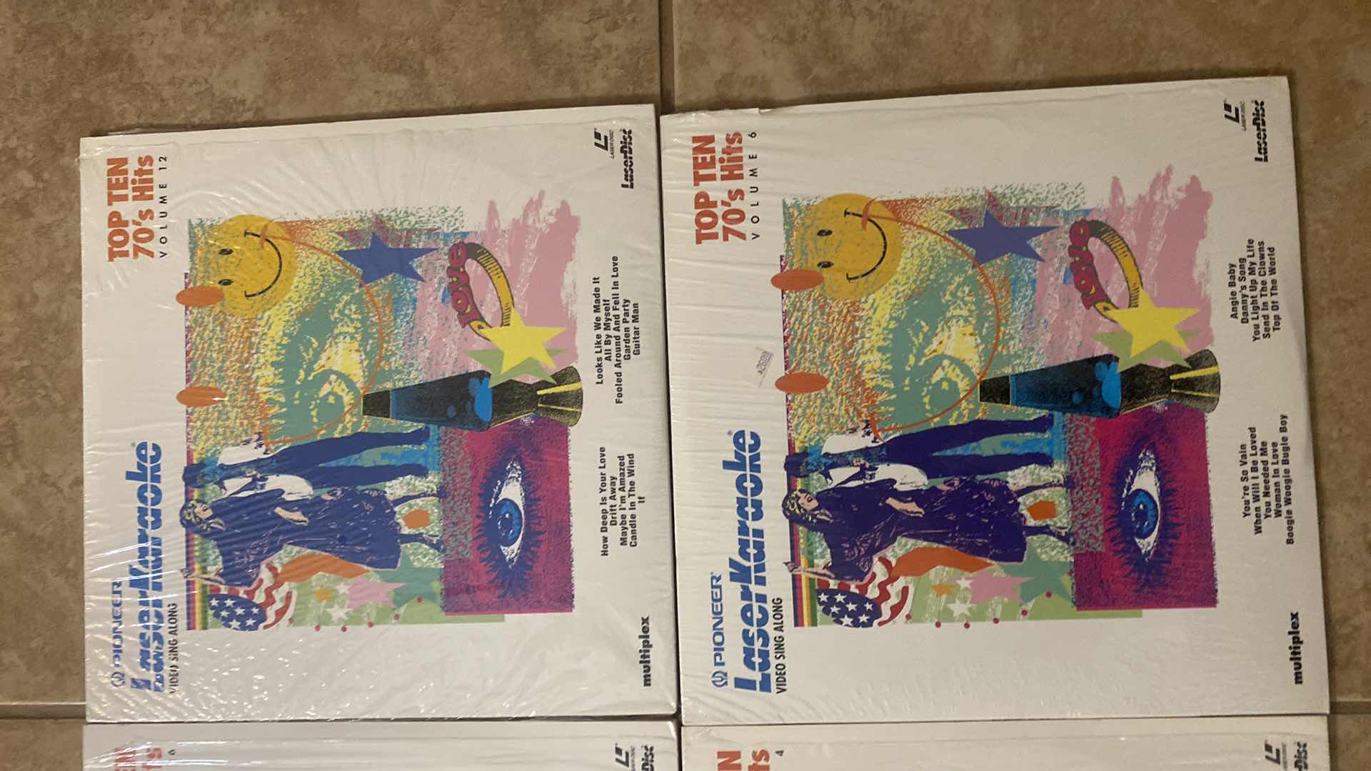 Photo 1 of PIONEER LASER KARAOKE DISCS (4)