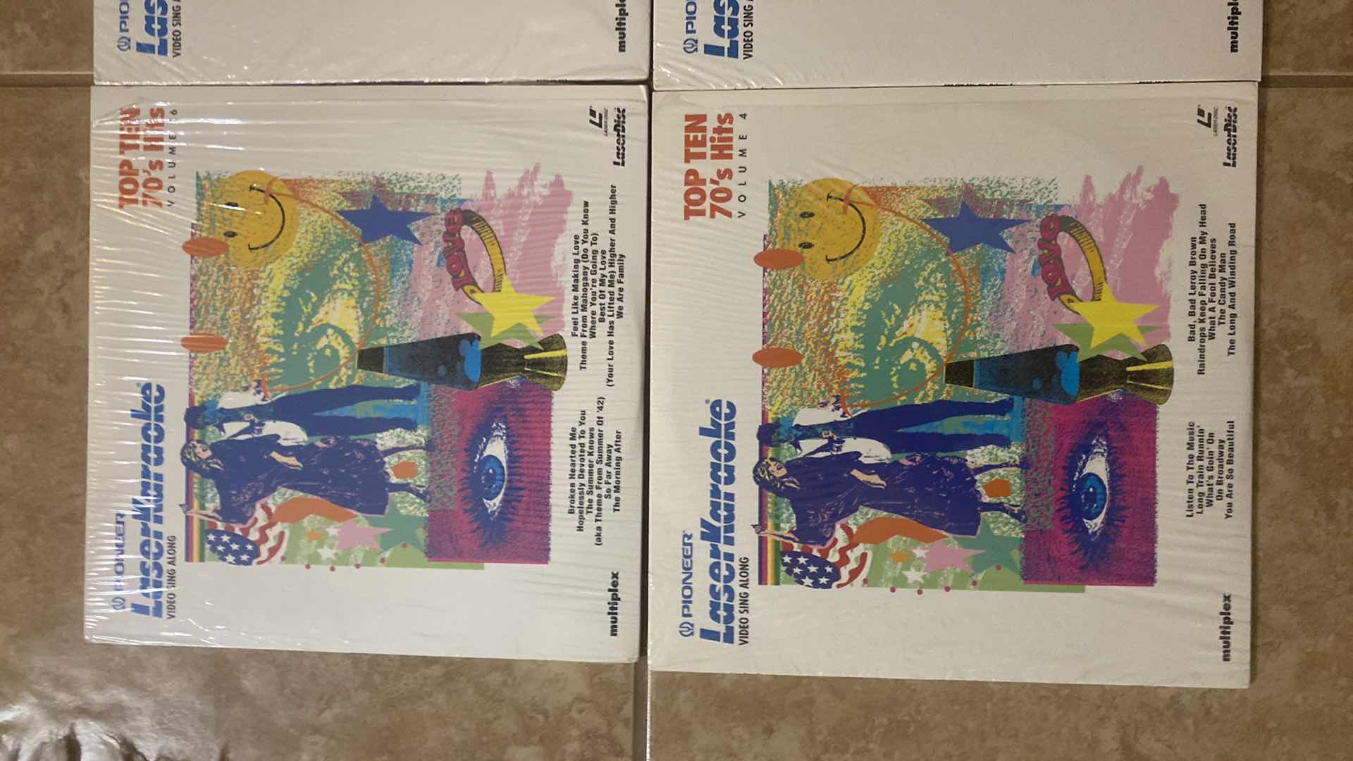 Photo 1 of PIONEER LASER KARAOKE DISCS (4)