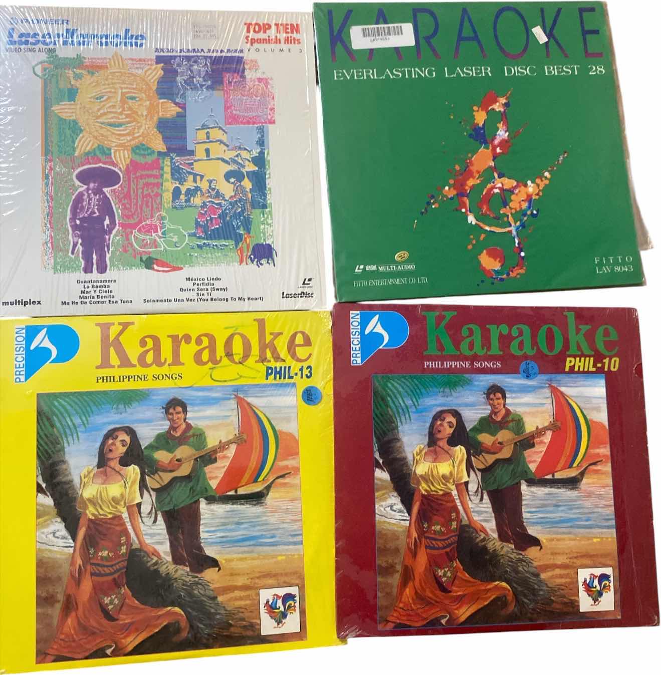 Photo 1 of LASER KARAOKE DISCS (4)
