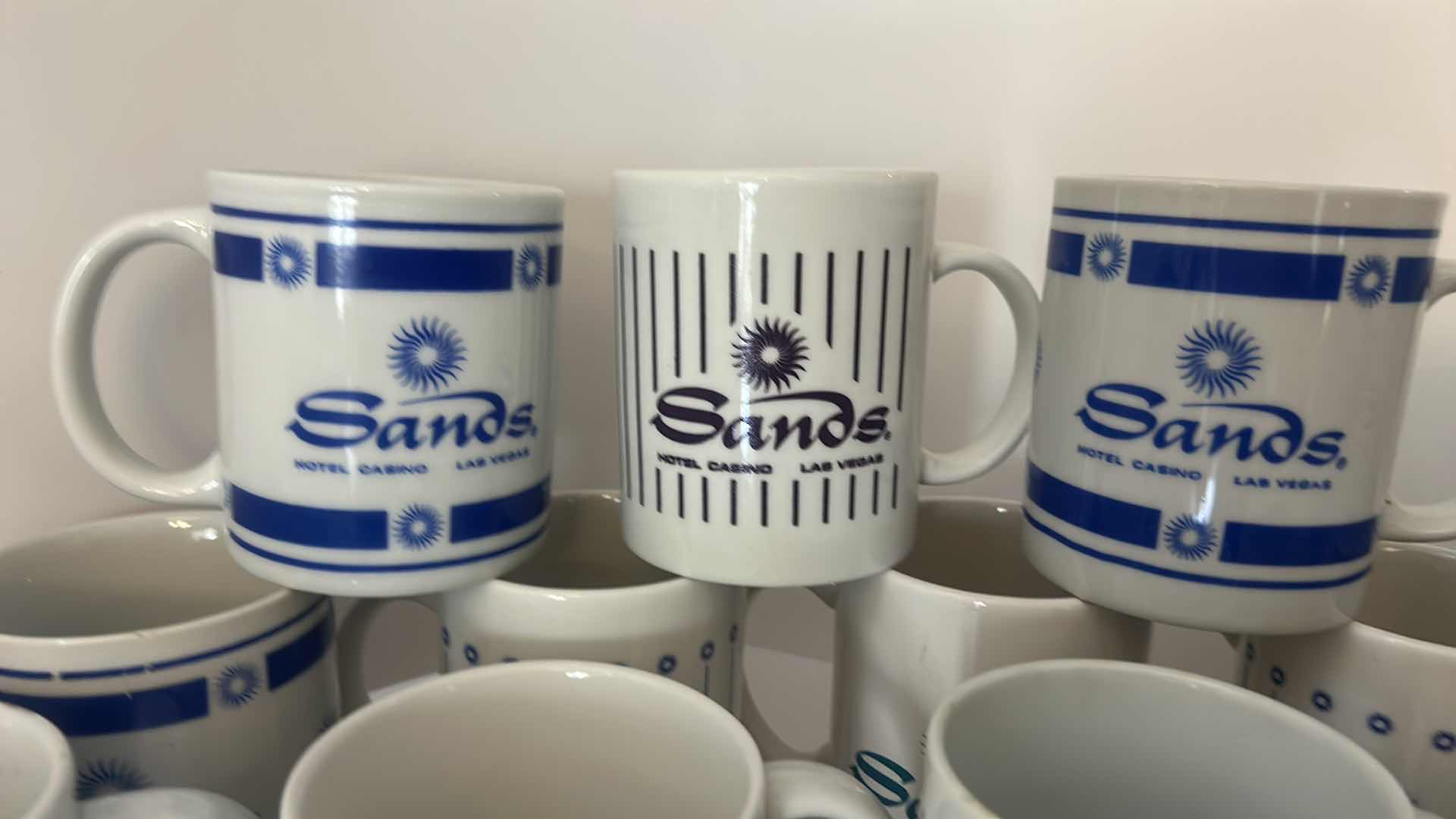 Photo 1 of 15- VINTAGE SANDS LAS VEGAS CASINO CERAMIC COFFEE MUG COLLECTION