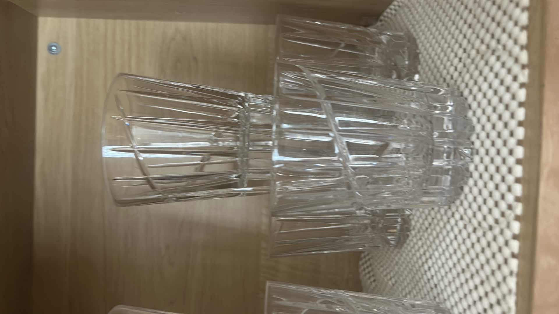 Photo 1 of 7- MIKASA UPTOWN DOUBLE OLD FASHIONED GLASS MADE. ESTIMATED VALUE $20 EACH. $140.