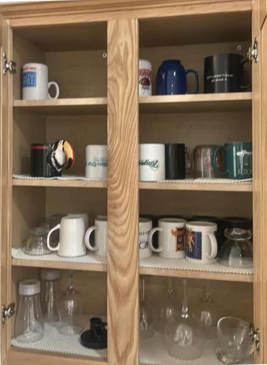 Photo 1 of CONTENTS OF KITCHEN CABINET