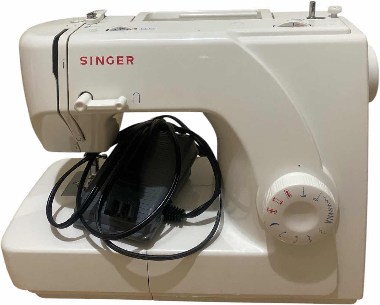View 1 of SINGER SEWING MACHINE MODEL 1507 WITH COVER