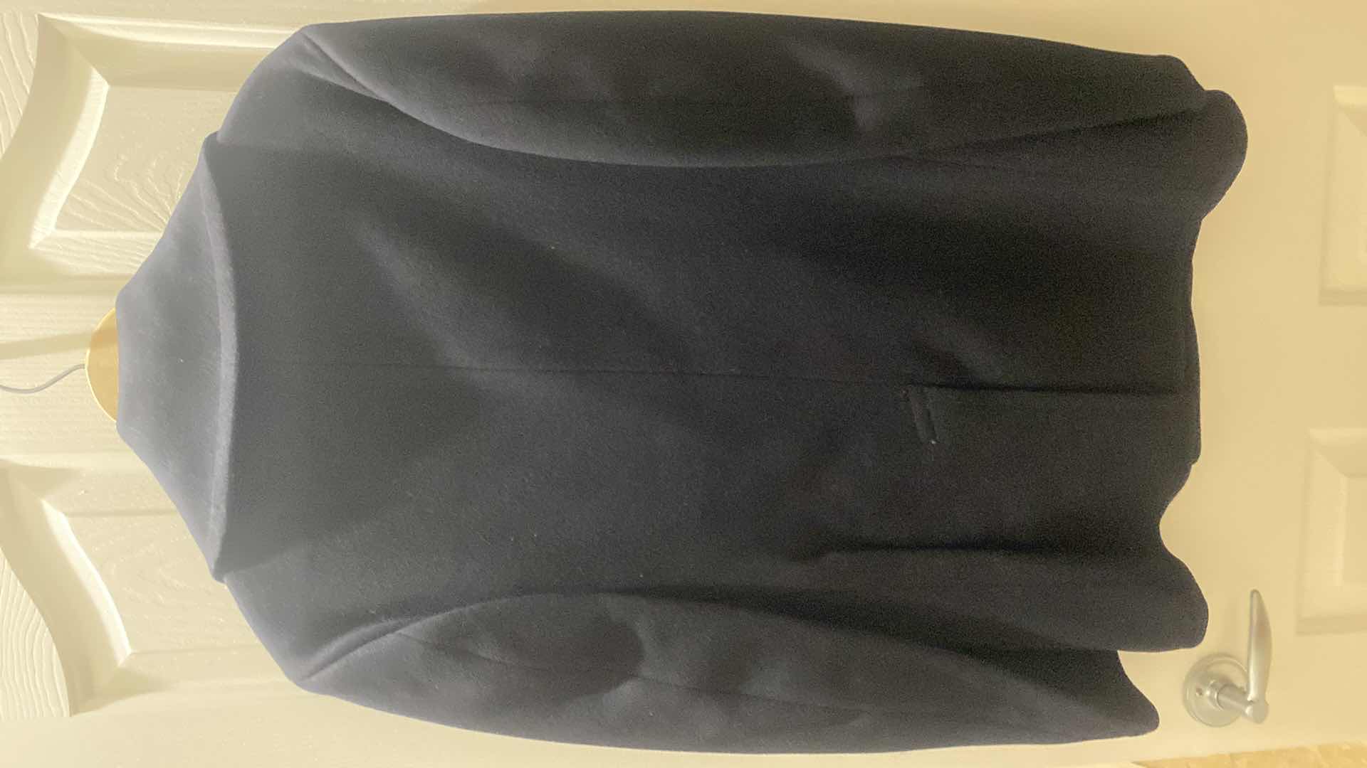 Photo 1 of MEN’S US NAVY WOOL PEA COAT ESTIMATED SIZE 40 TO 42