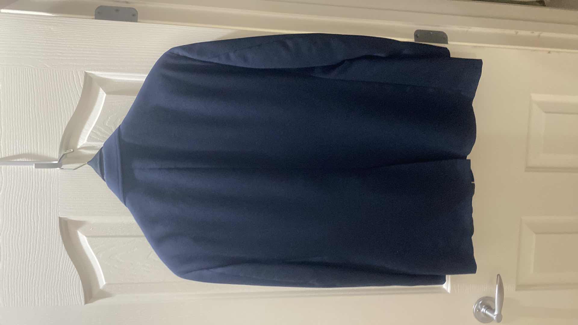 View 3 of MEN’S BOTANY 500 NAVY BLUE LINEN JACKET ESTIMATED SIZE 3038, TO 42