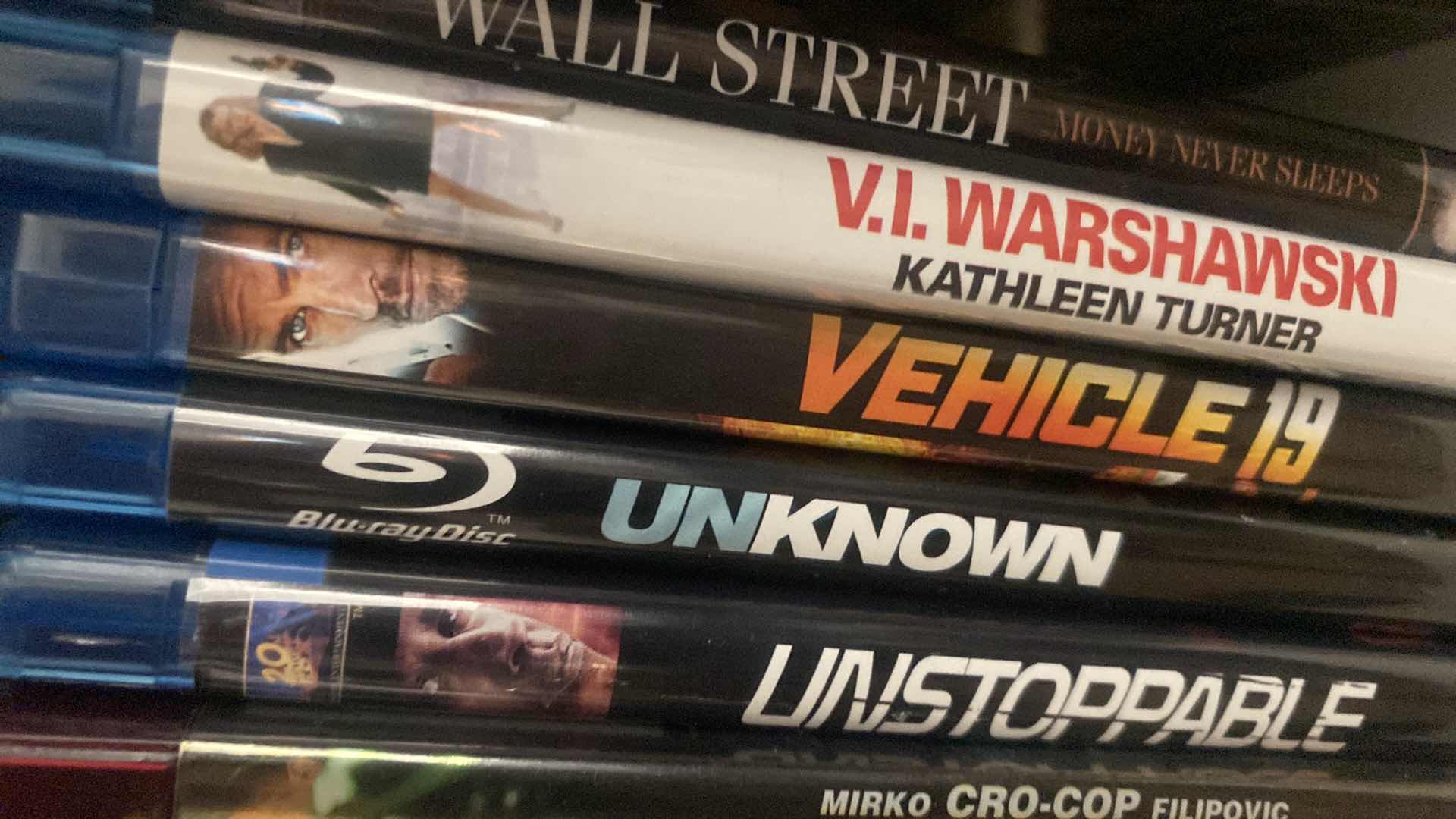 Photo 1 of SHELF OF 85 DVD MOVIES SEE PICTURES