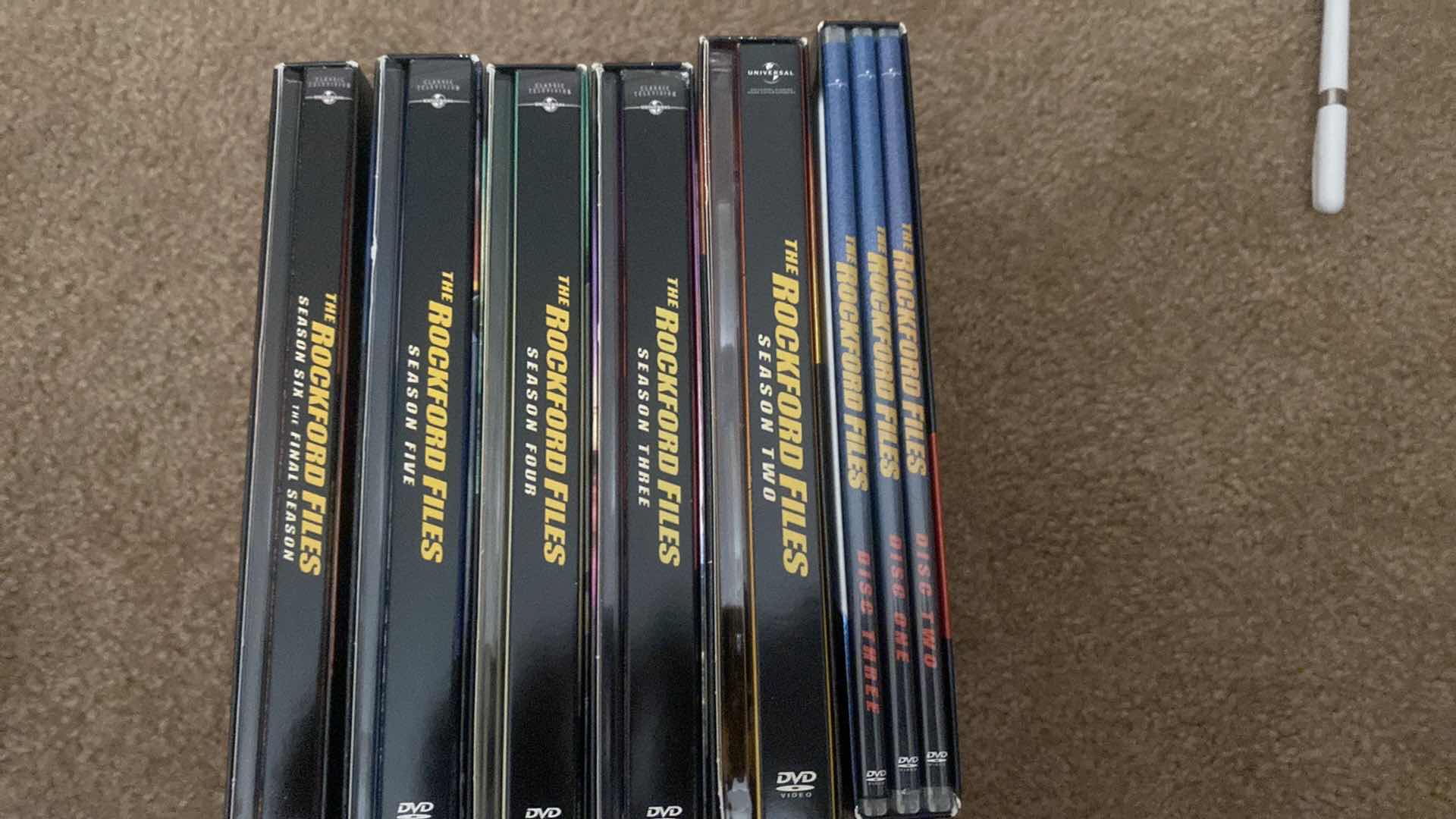 Photo 1 of THE ROCKFORD FILES SEASONS, ONE THROUGH SIX DVD COLLECTION