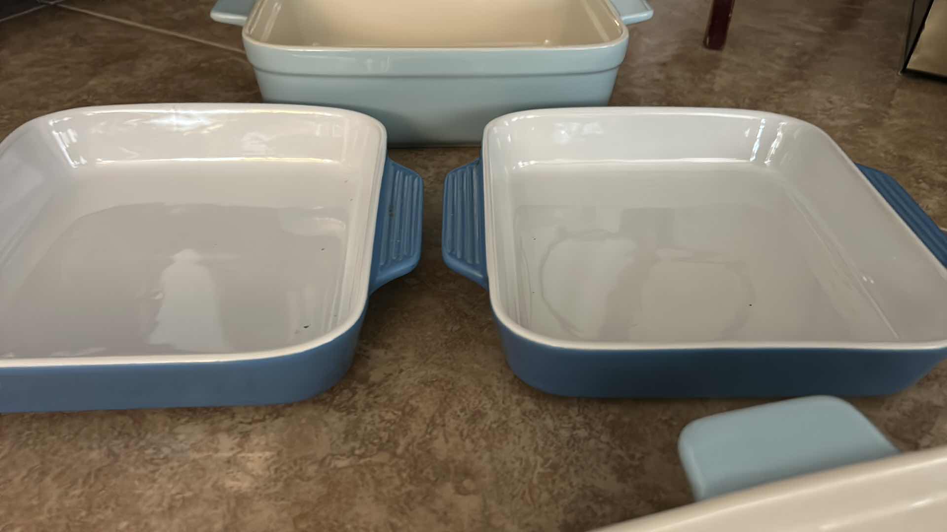 Photo 1 of SET OF FOUR RECTANGULAR CERAMIC BAKING/CASSEROLE DISHES