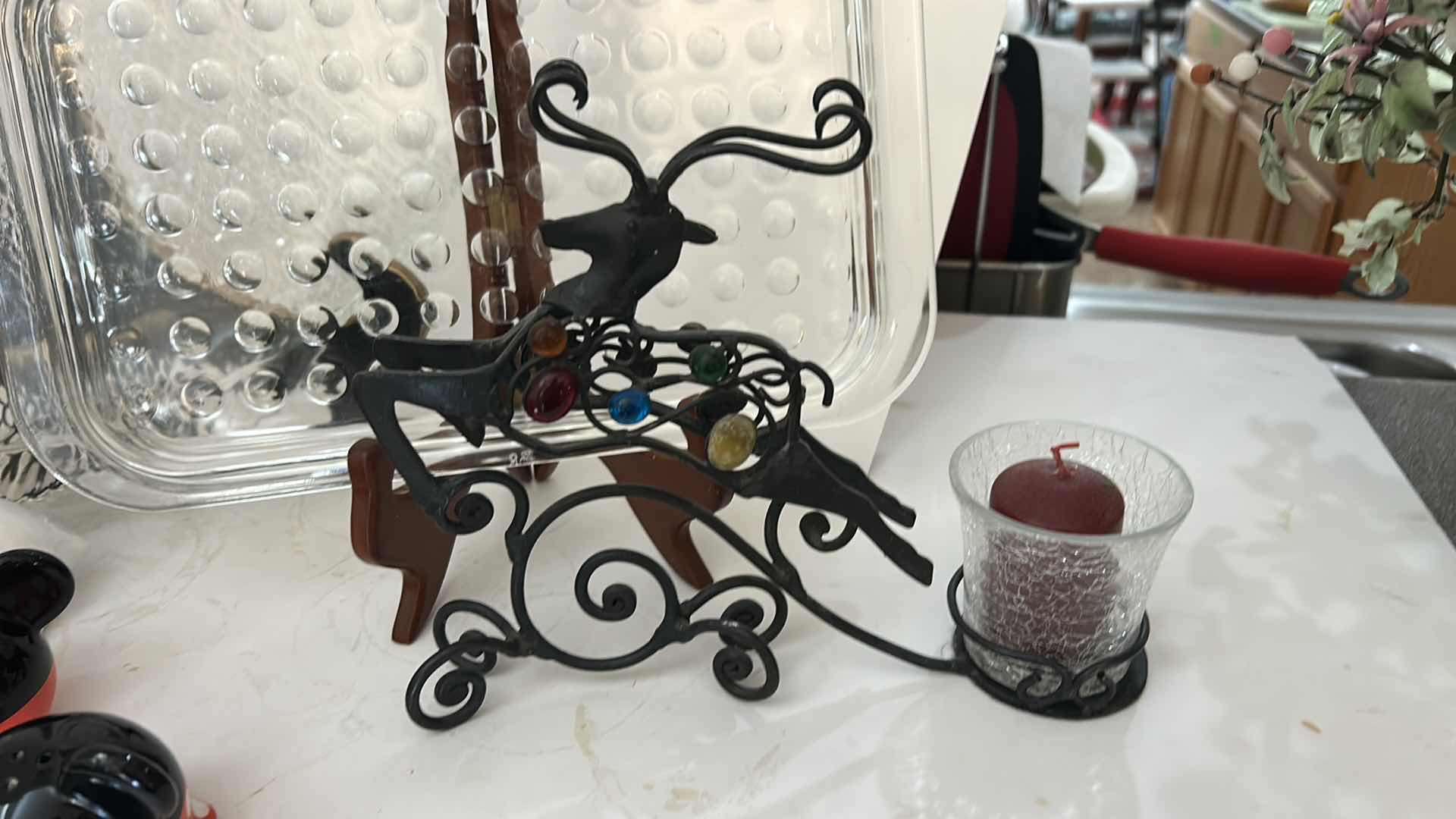 Photo 1 of HOME GOODS -DISNEY SALT AND PEPPER SHAKERS, GLASS PLATTERS, AND MORE