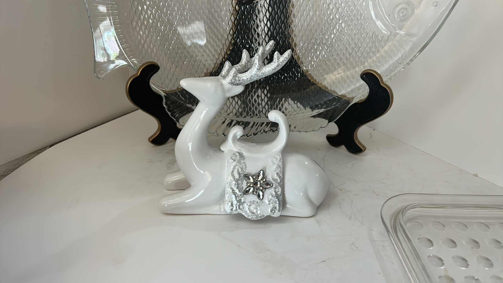 Photo 1 of HOME GOODS -DISNEY SALT AND PEPPER SHAKERS, GLASS PLATTERS, AND MORE