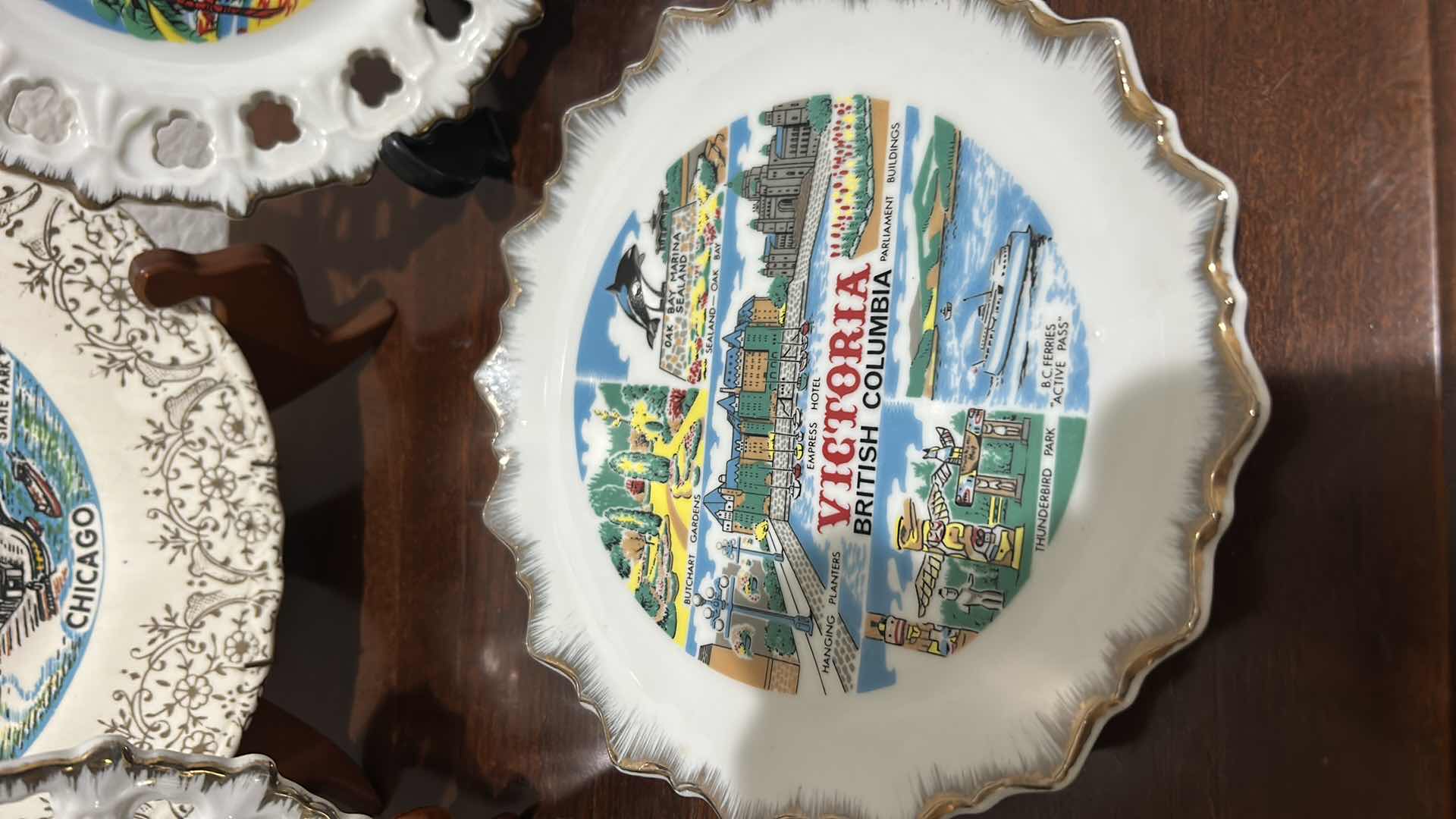 Photo 1 of SIX DECORATIVE PLATES
