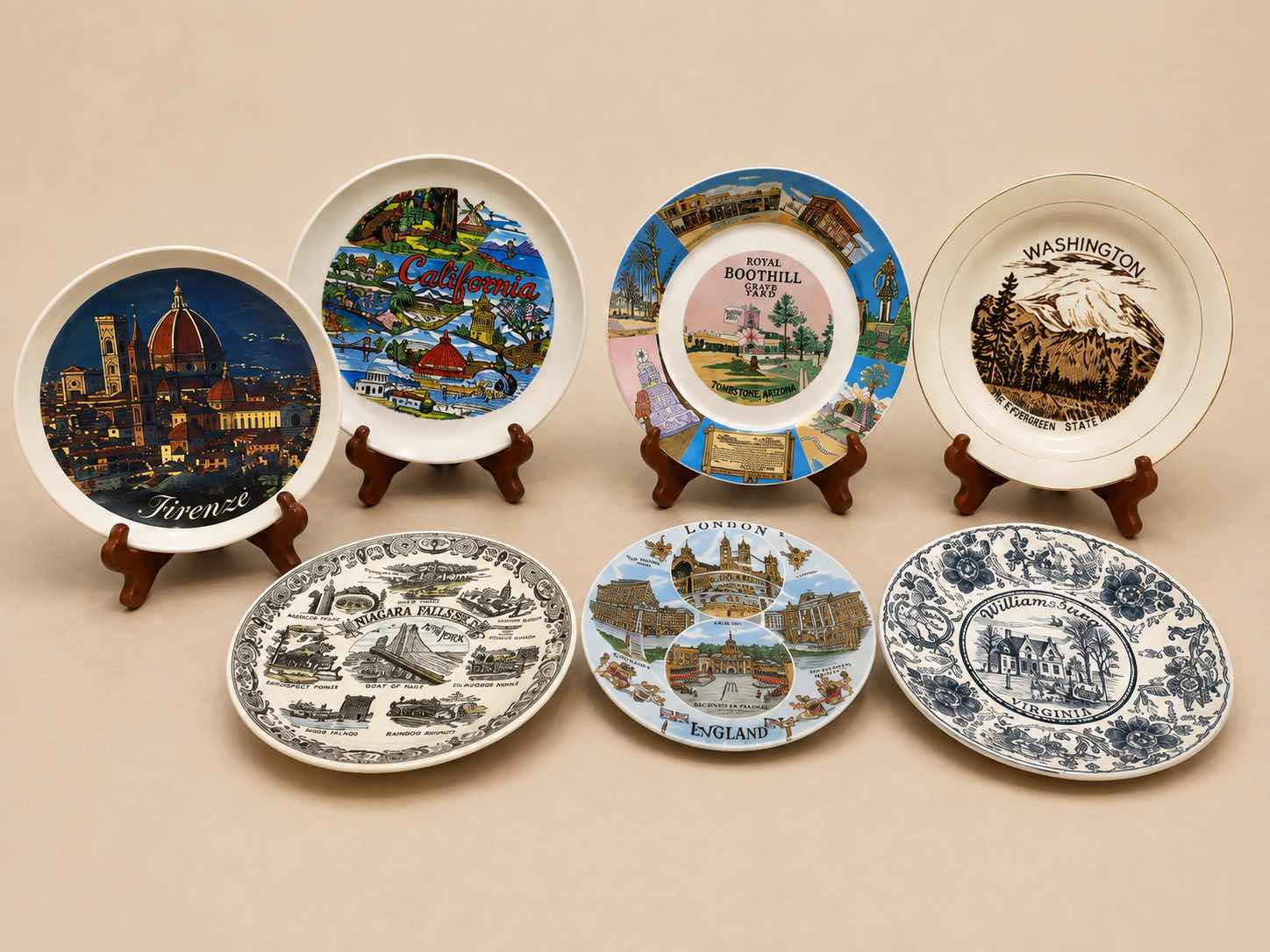 Photo 1 of 7-COLLECTOR'S PLATES