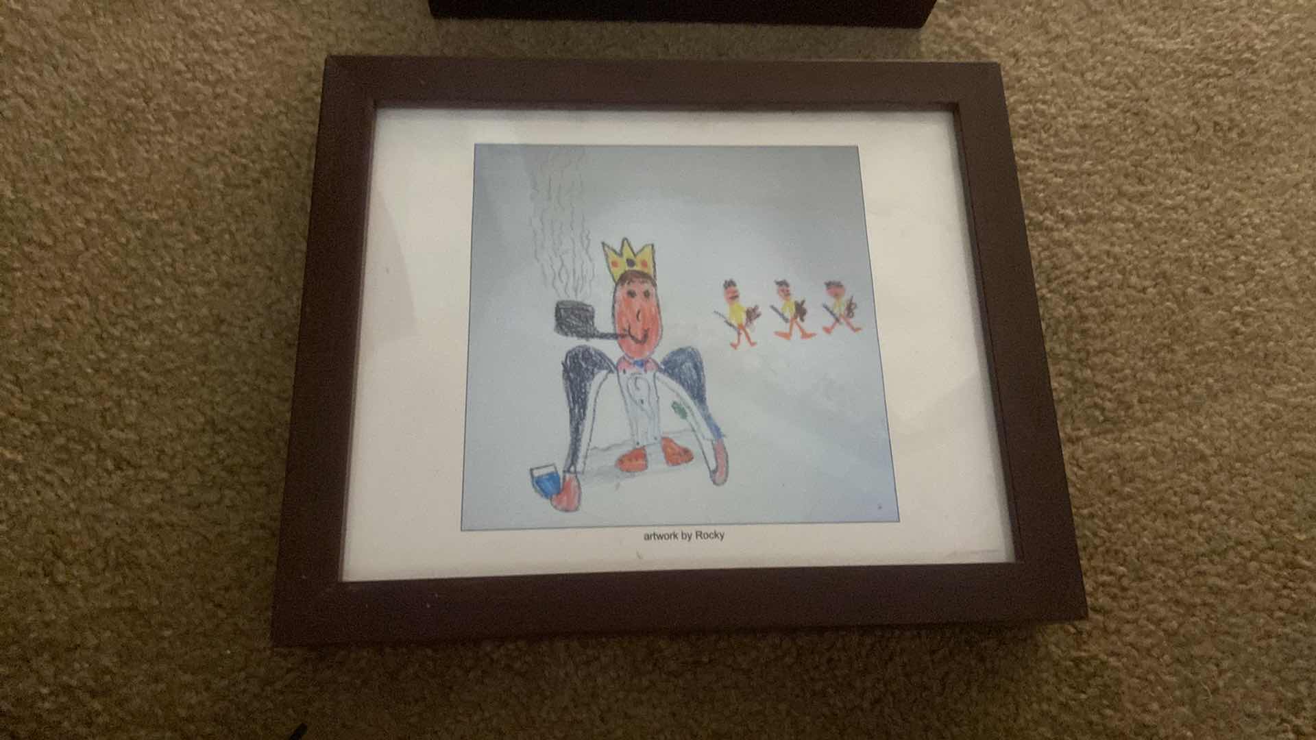 Photo 1 of FRAMED ARTWORK BY ROCKY FLOWERS & DAD LARGEST 11” X 9”