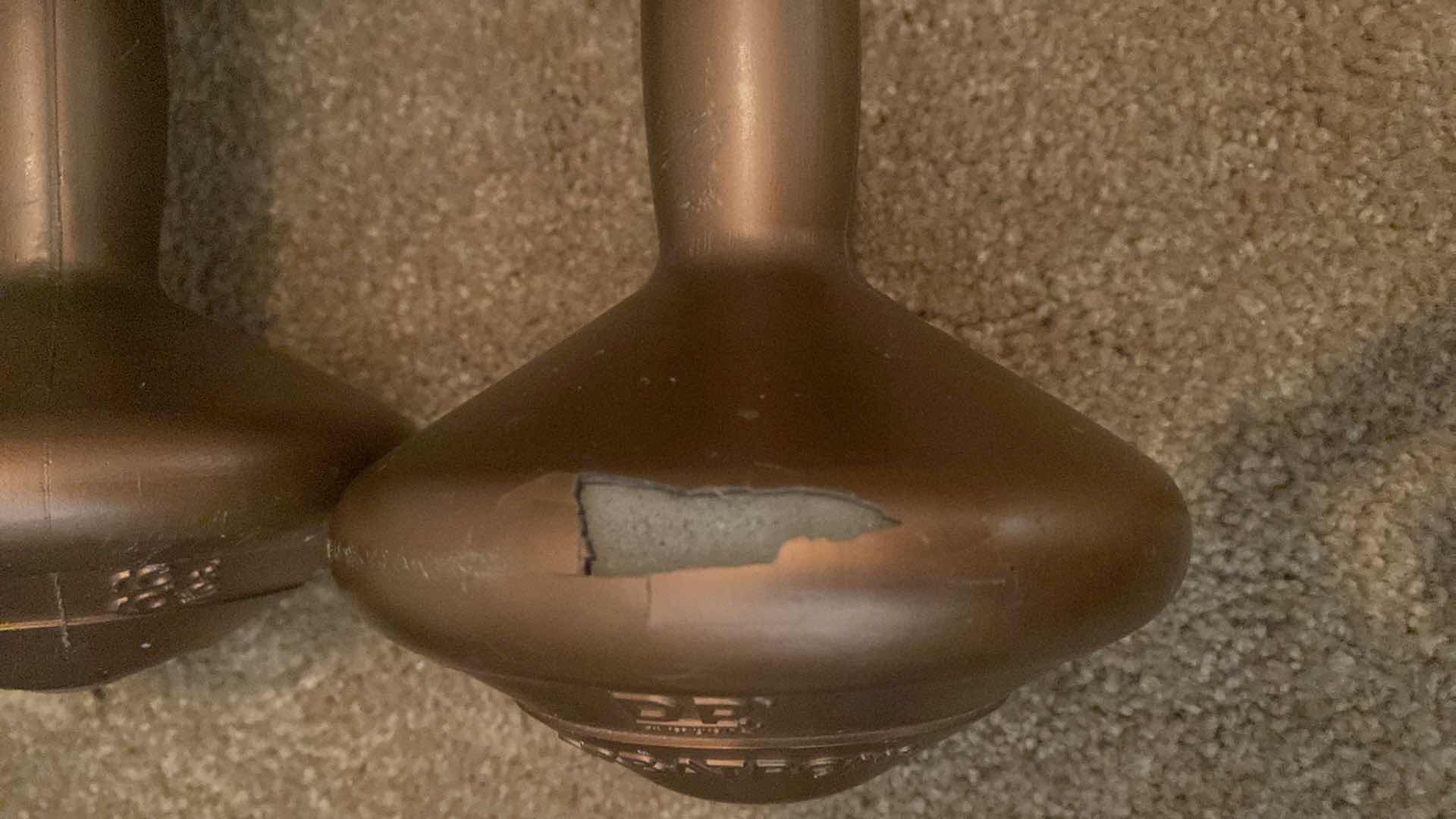 Photo 1 of PAIR OF DP SUPERSTAR 6.6 POUND WEIGHTS