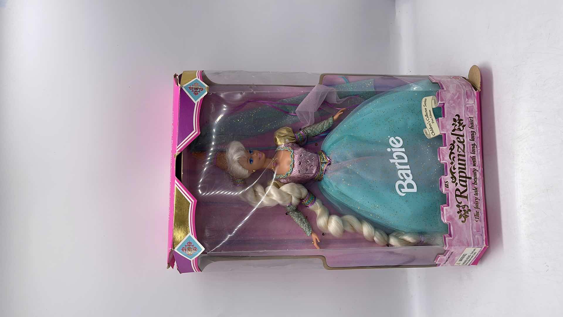 Photo 1 of BARBIE AS RAPUNZEL, 1994 CHILDREN’S COLLECTOR SERIES APPROX VALUE $200