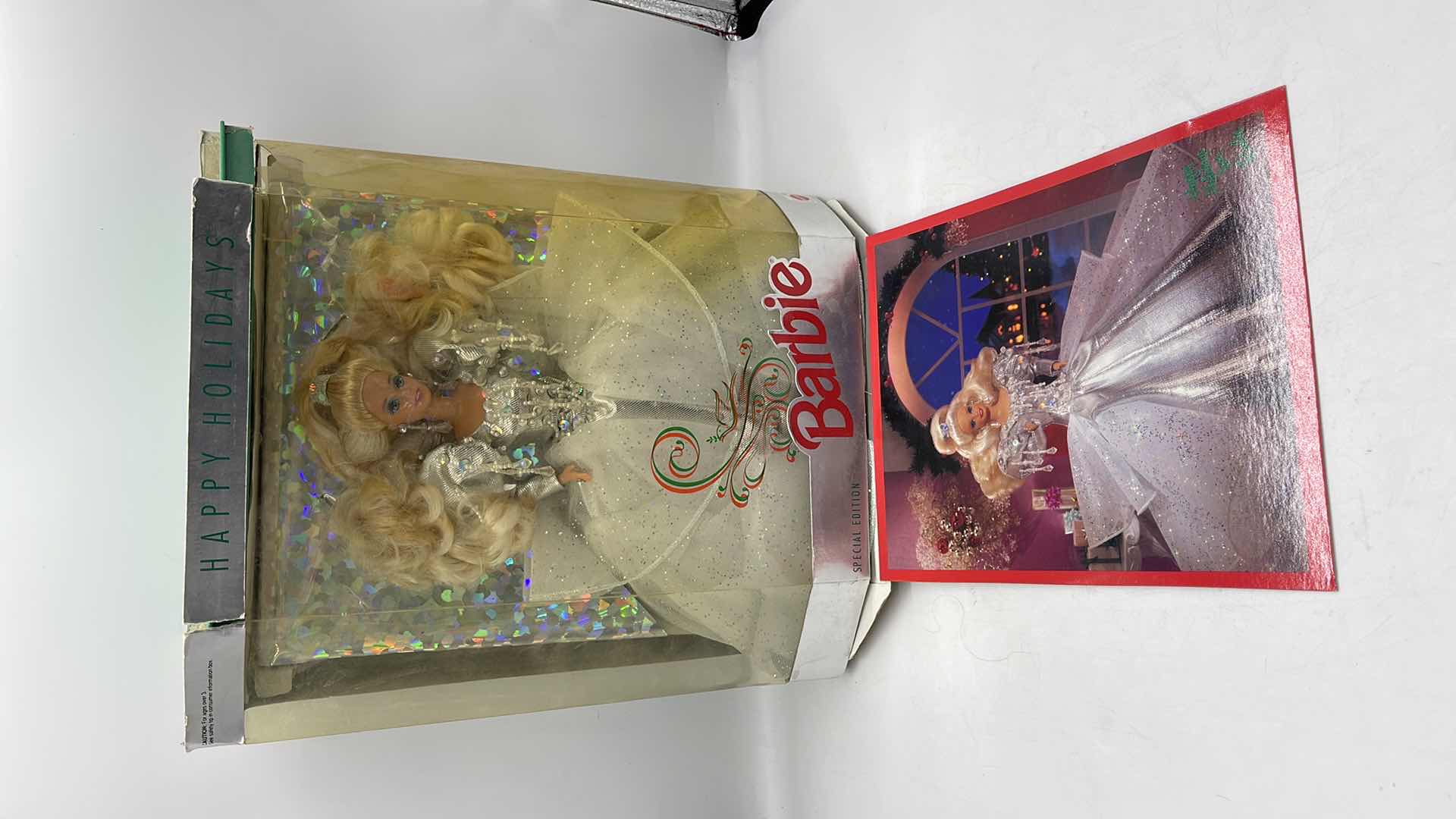 Photo 1 of 1992 BARBIE DOLL HAPPY HOLIDAYS SPECIAL EDITION MATTEL VALUED UP TO $800