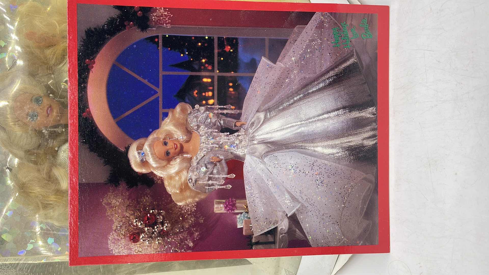 Photo 3 of 1992 BARBIE DOLL HAPPY HOLIDAYS SPECIAL EDITION MATTEL VALUED UP TO $800