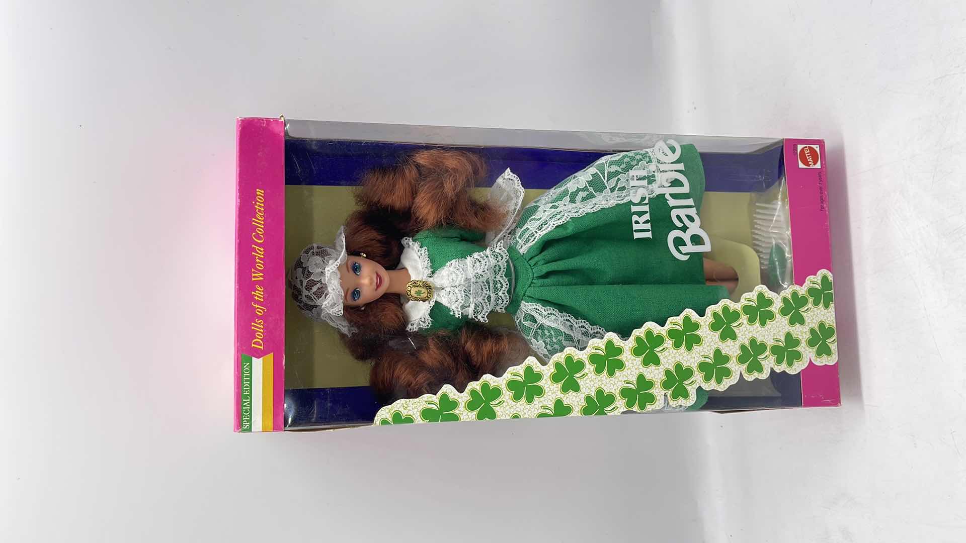 Photo 1 of VINTAGE 1995 IRISH BARBIE 2ND EDITION DOLLS OF THE WORLD APPROX VALUE $75