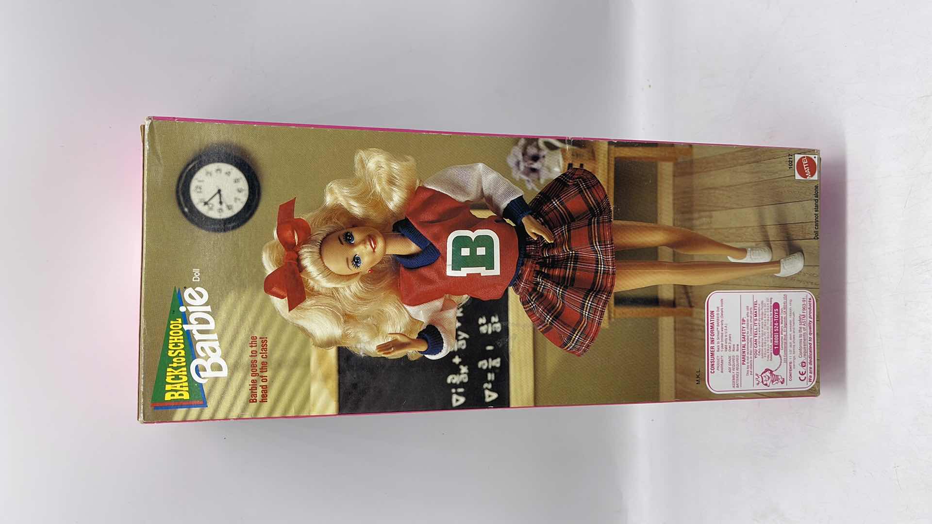 Photo 2 of 1992 BACK TO SCHOOL BARBIE LIMITED EDITION APPROX VALUE $50