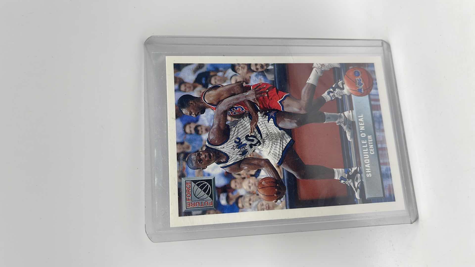 Photo 1 of 1992 SHAQUILLE O’NEAL UPPER DECK ROOKIE CARD P43 APPROX VALUE $150