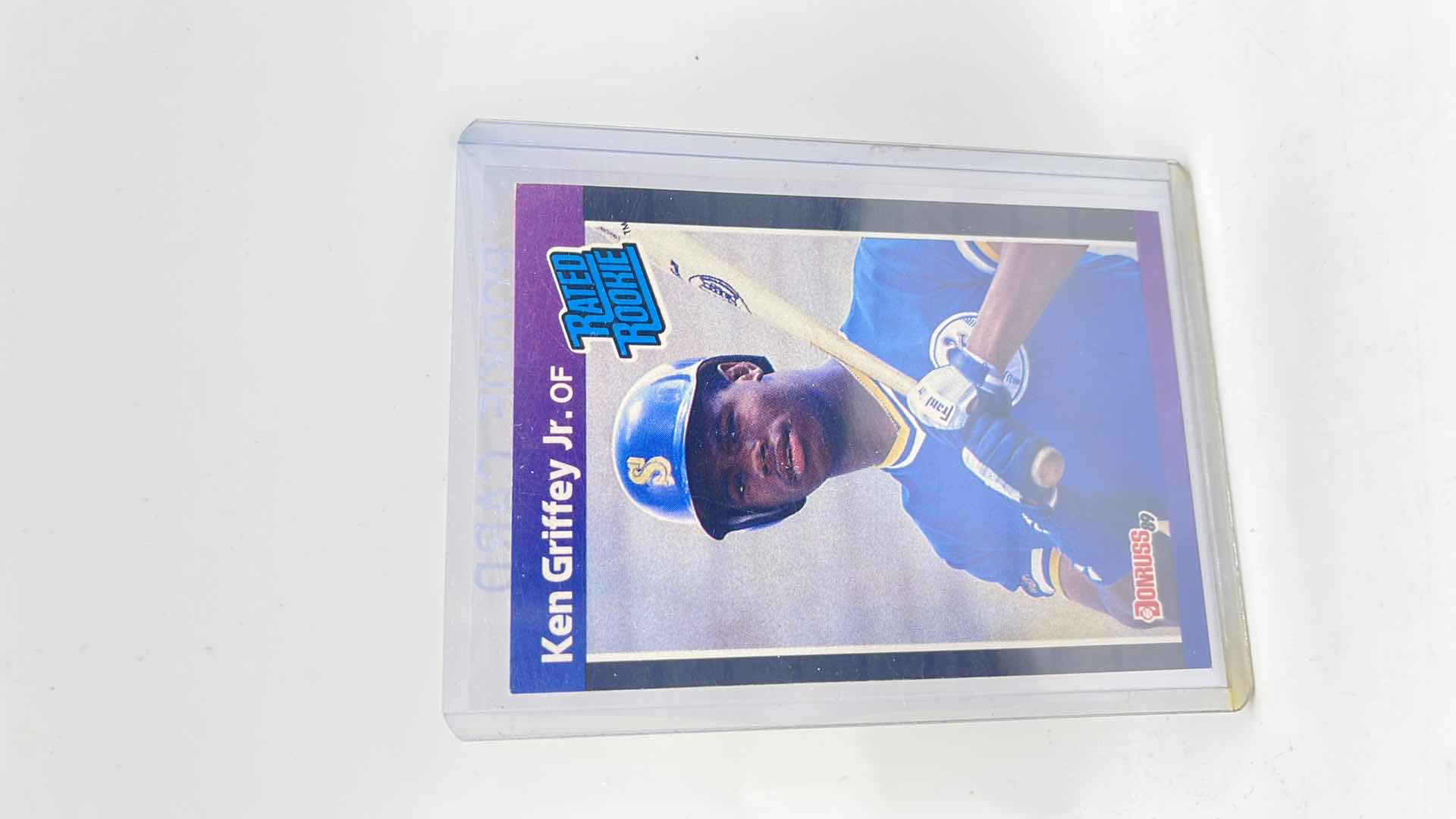 Photo 1 of 1989 KEN GRIFFEY JR RATED ROOKIE CARD 33 APPROX VALUE $350