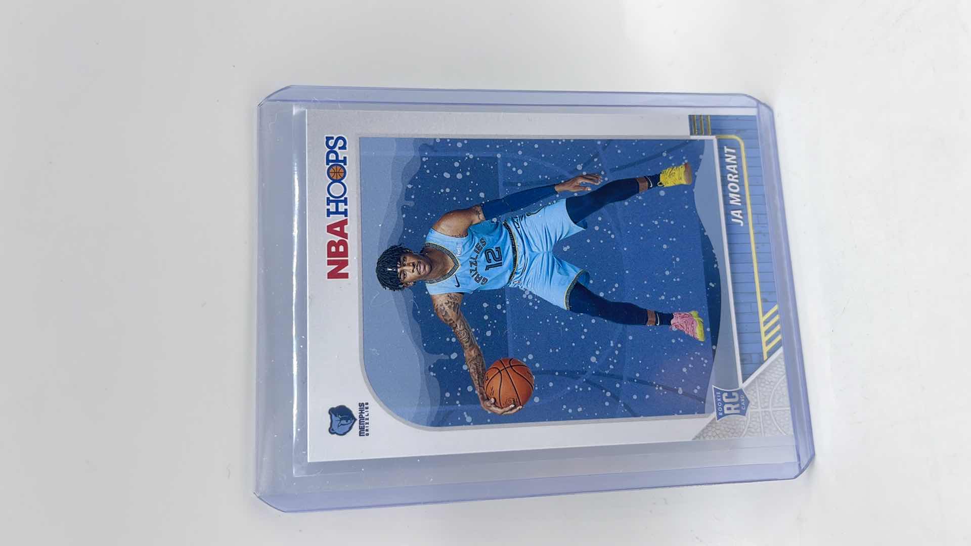 Photo 1 of 2019-20 JA MORANT NBA HOOPS ROOKIE CARD 259 APPROX VALUE $100