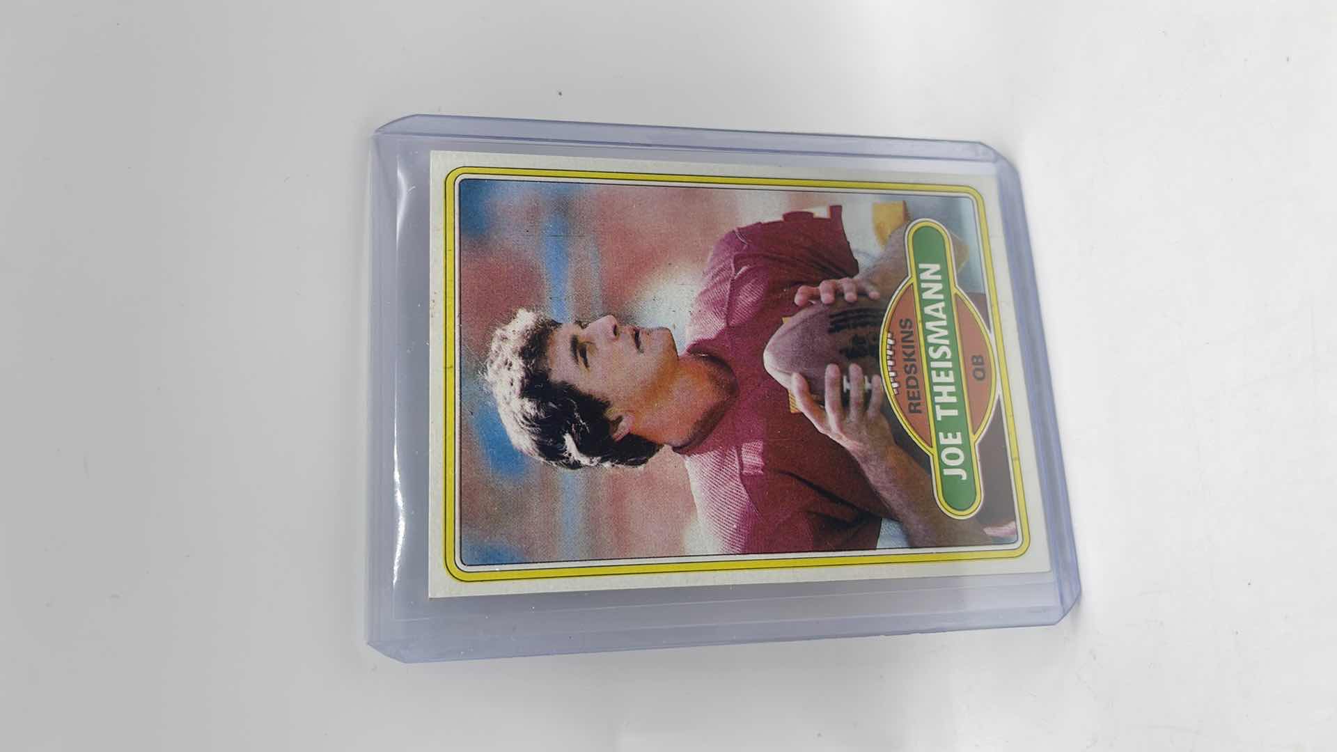 Photo 1 of 1980 JOE THEISMANN TOPPS CARD 475