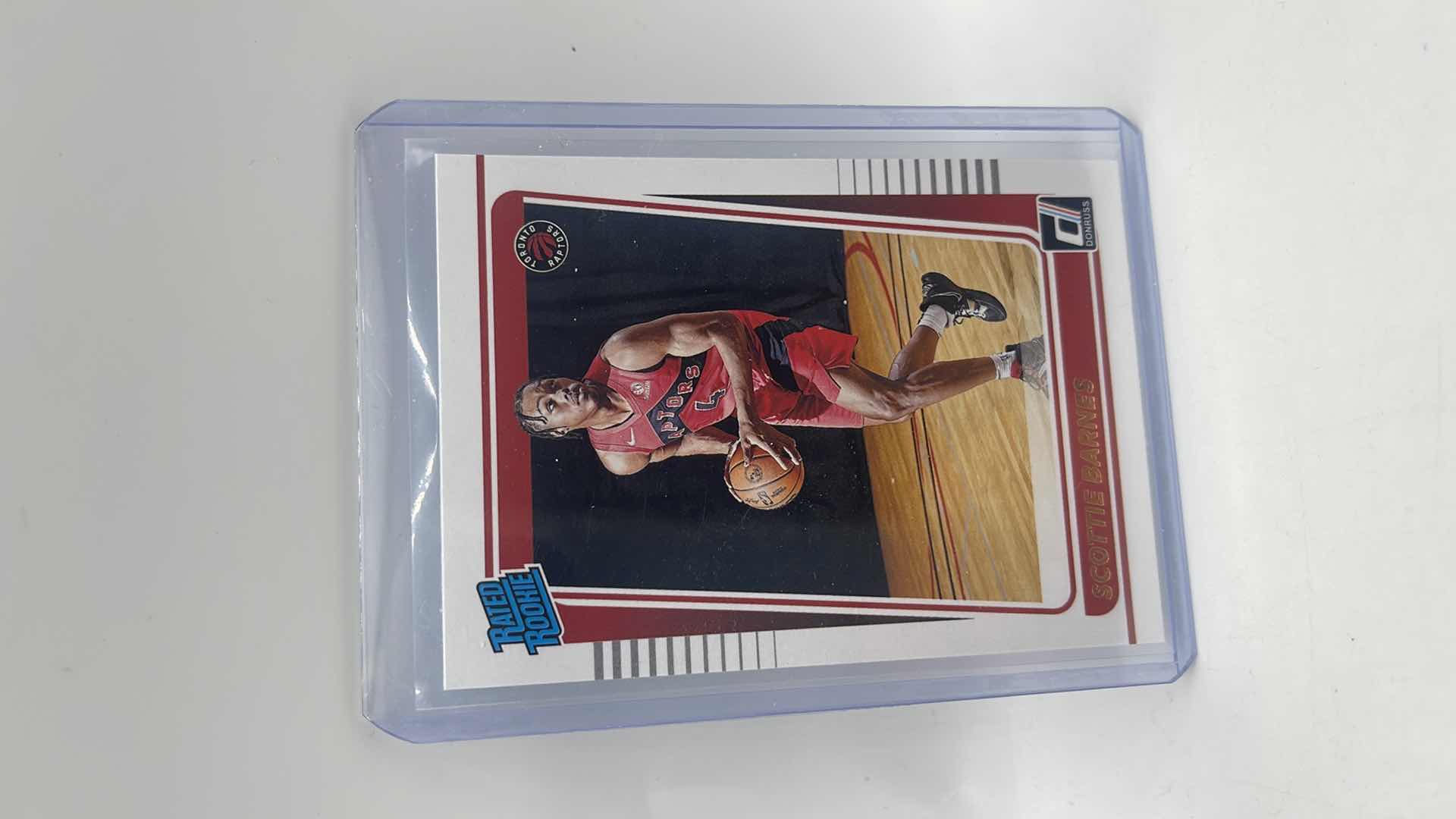 Photo 1 of 2020-21 SCOTTIE BARNES PANINI RATED ROOKIE CARD 236 APPROX VALUE $35