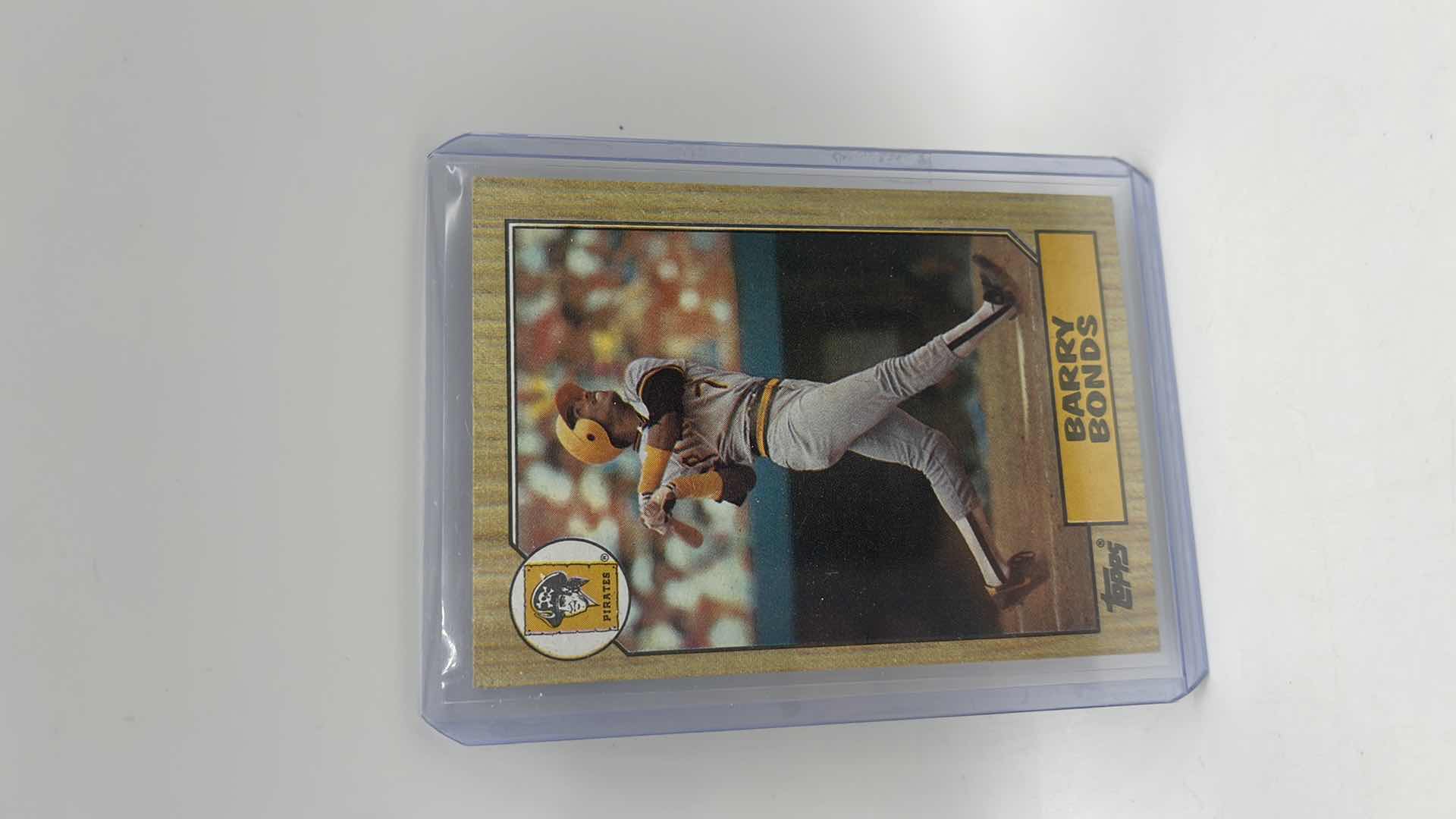 Photo 1 of 1987 BARRY BONDS TOPPS ERROR CARD 320 APPROX VALUE $1800