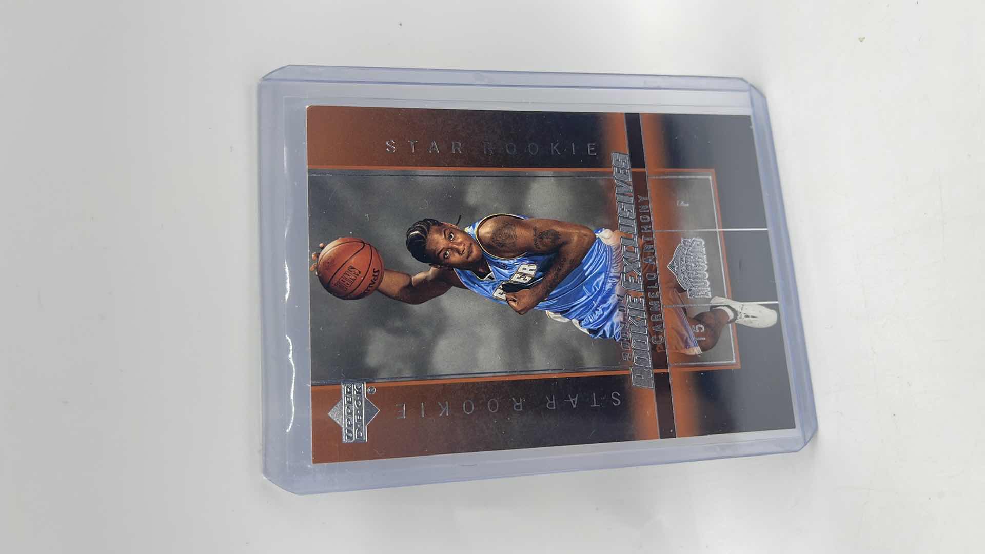 Photo 1 of 2003-04 CARMELO ANTHONY UPPER DECK ROOKIE CARD 3 APPROX VALUE $100