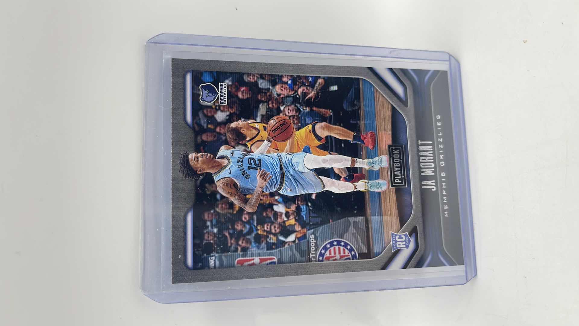 Photo 1 of 2019-20 JA MORANT PANINI ROOKIE CARD 168 APPROX VALUE $65