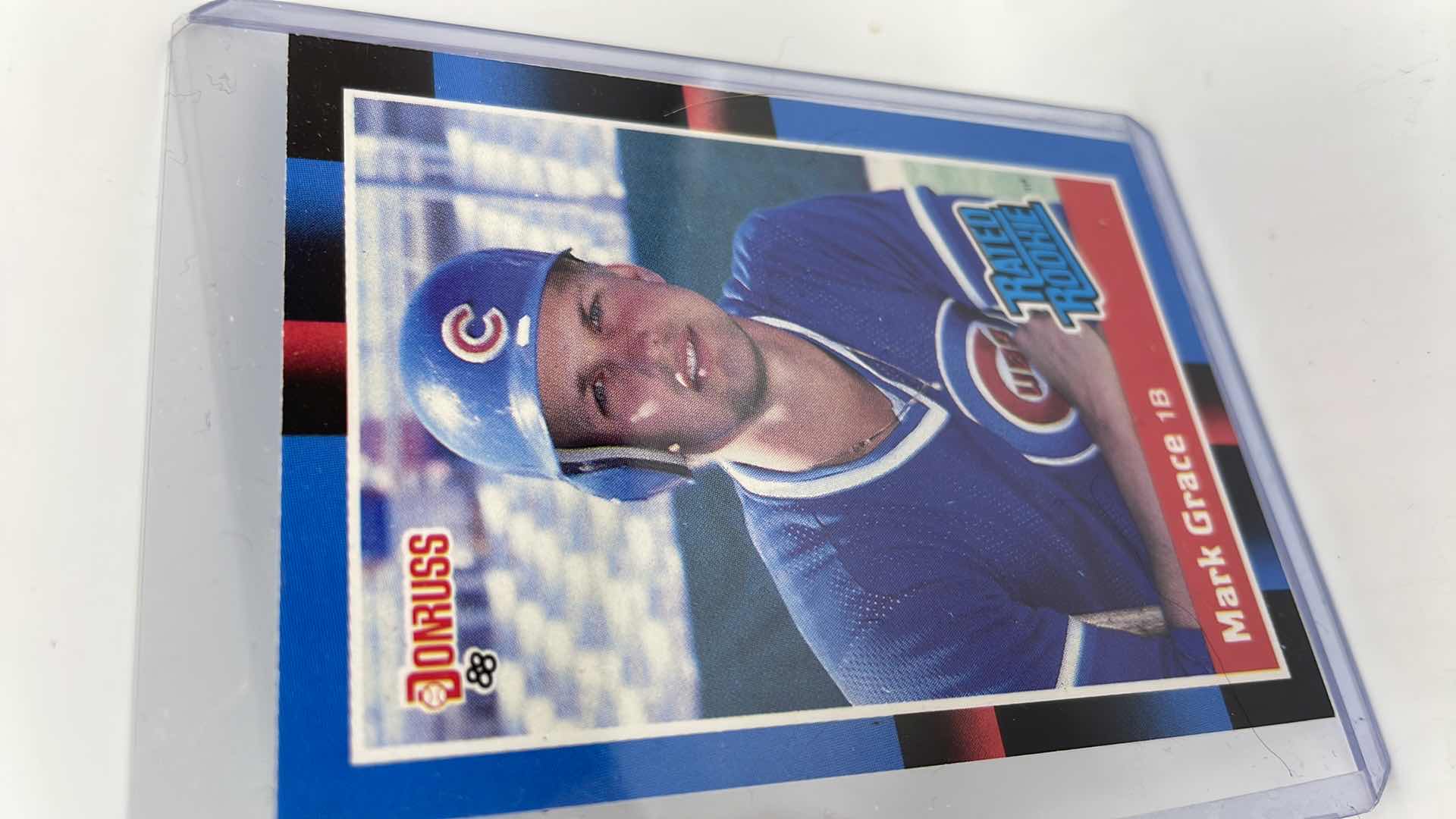 Photo 1 of 1988 MARK GRACE DONRUSS RATED ROOKIE CARD 40