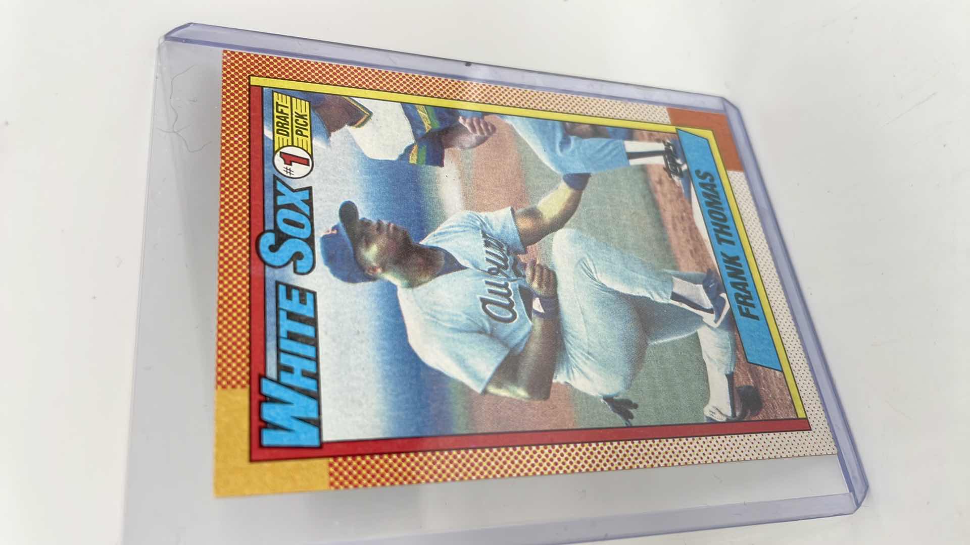 Photo 1 of 1990 FRANK THOMAS TOPPS ROOKIE CARD 414