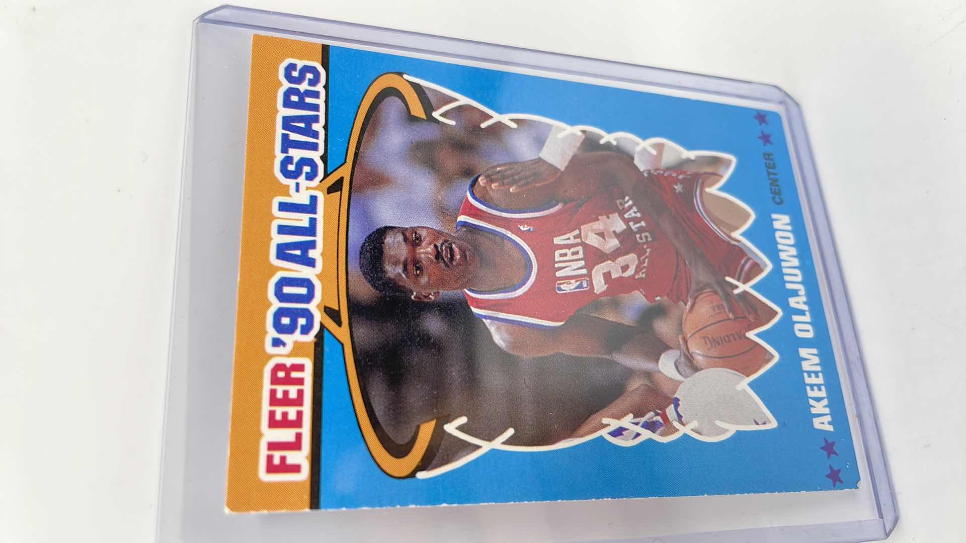 Photo 1 of 1990 AKEEM OLAJUWON FLEER CARD 3