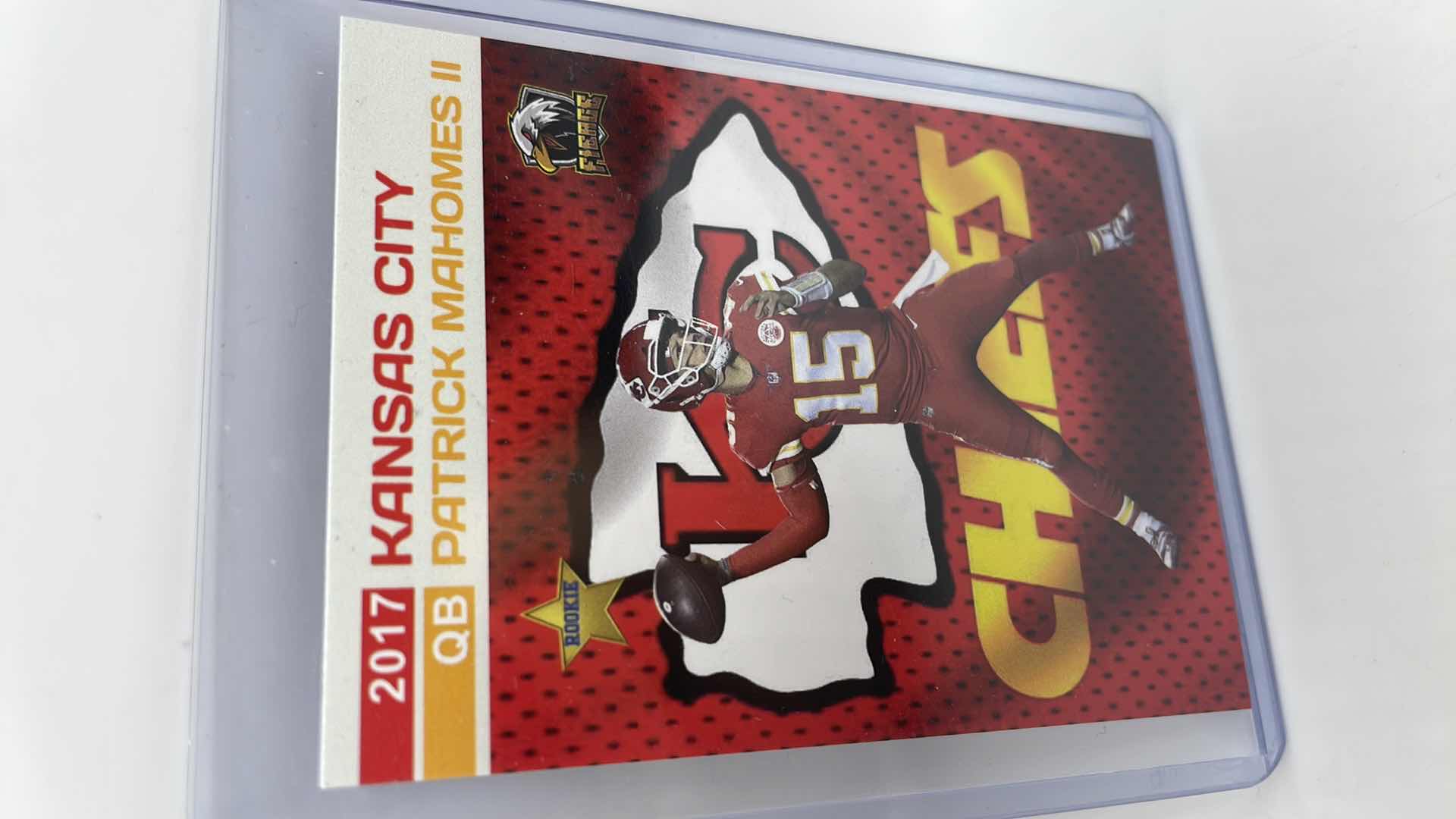 Photo 1 of 2017 PATRICK MAHOMES FIERCE ROOKIE CARD 15