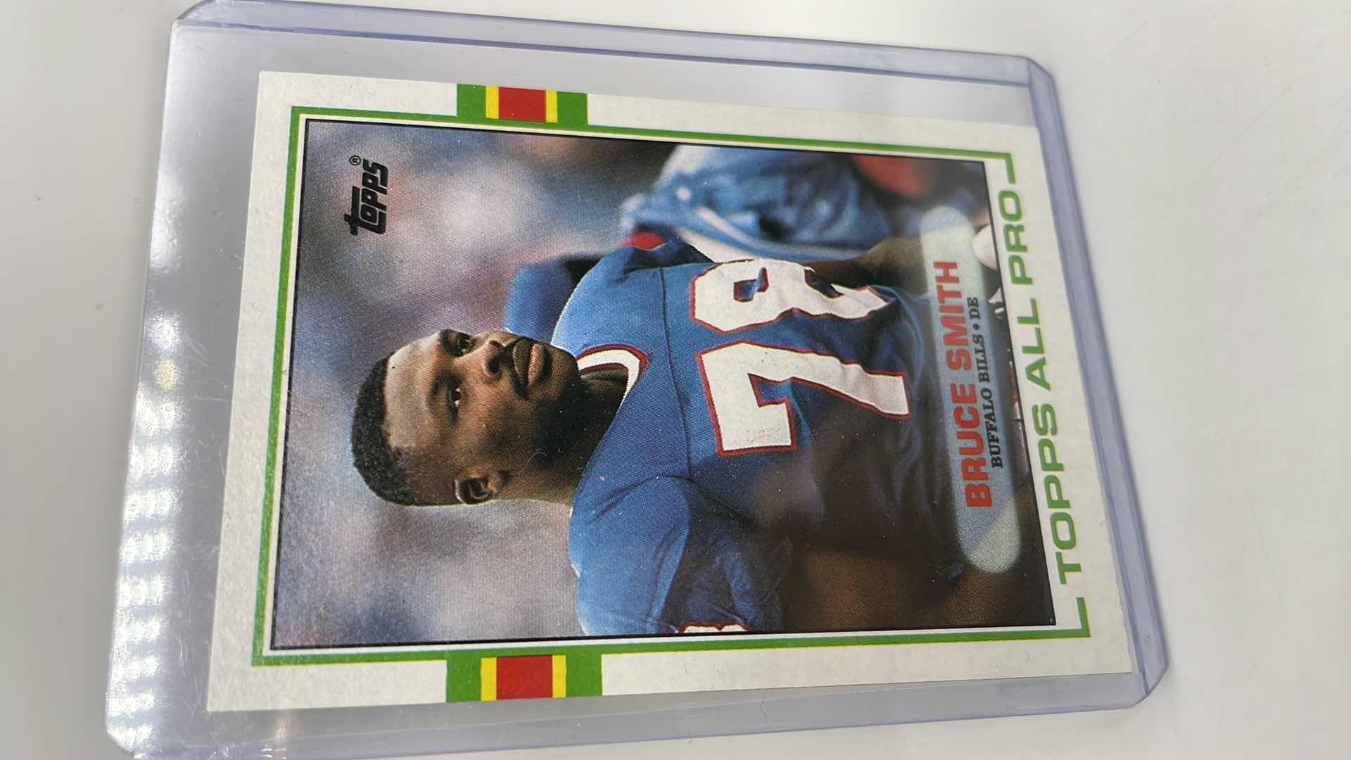 Photo 1 of 1989 BRUCE SMITH TOPPS ALL-PRO CARD 44