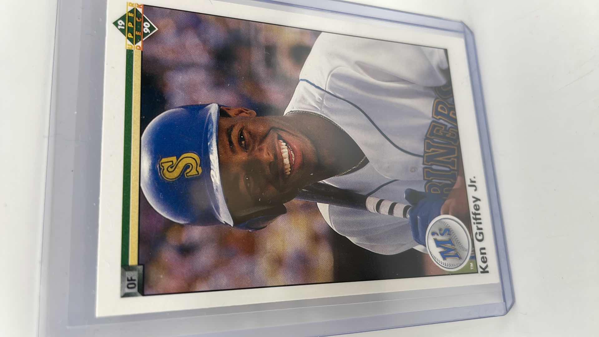 Photo 1 of 1990 KEN GRIFFEY JR. UPPER DECK ERROR CARD 156