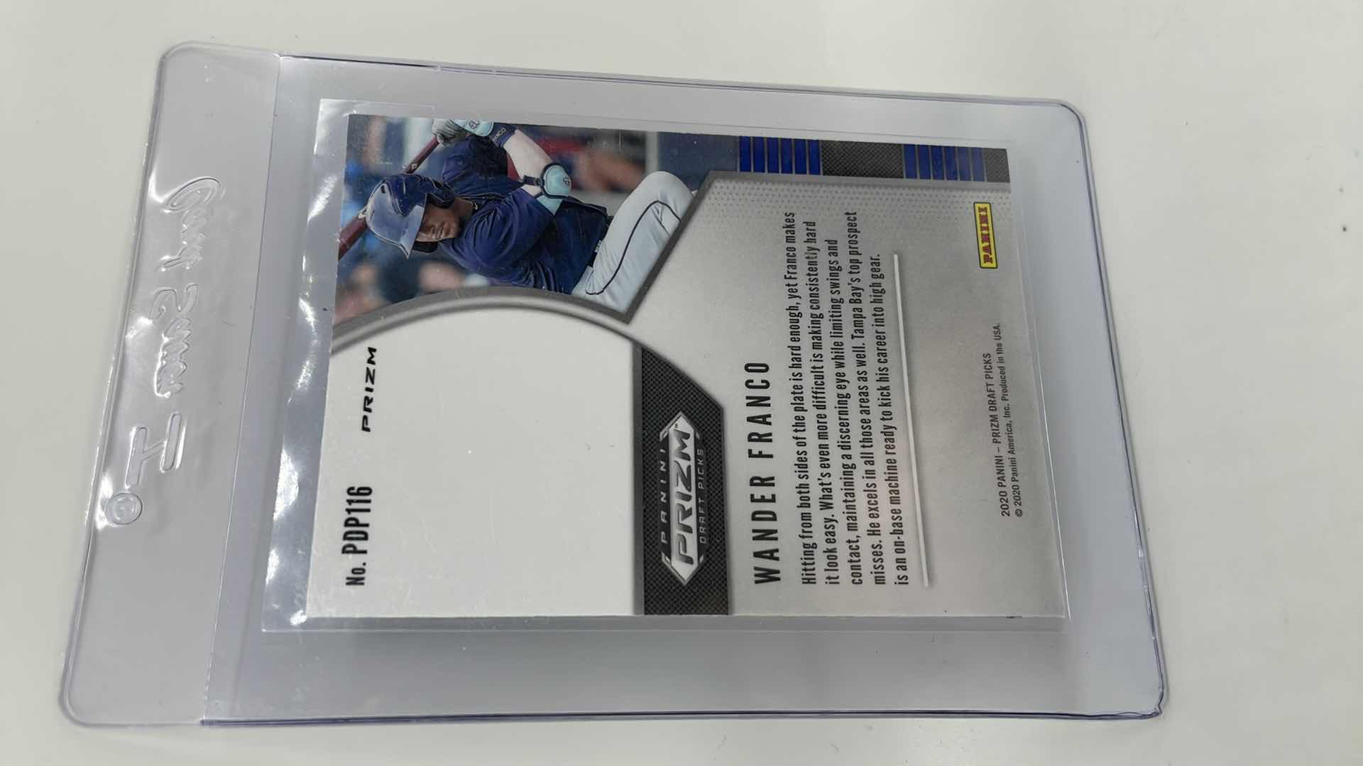 Photo 2 of 2020 WANDER FRANCO PANINI PRIZM GREEN PULSAR CARD 116