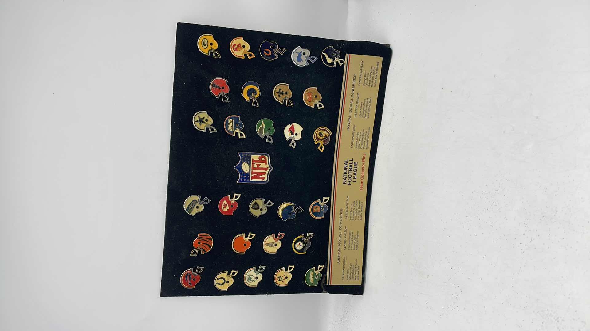 Photo 3 of VINTAGE NATIONAL FOOTBALL LEAGUE TEAM COLLECTOR PINS