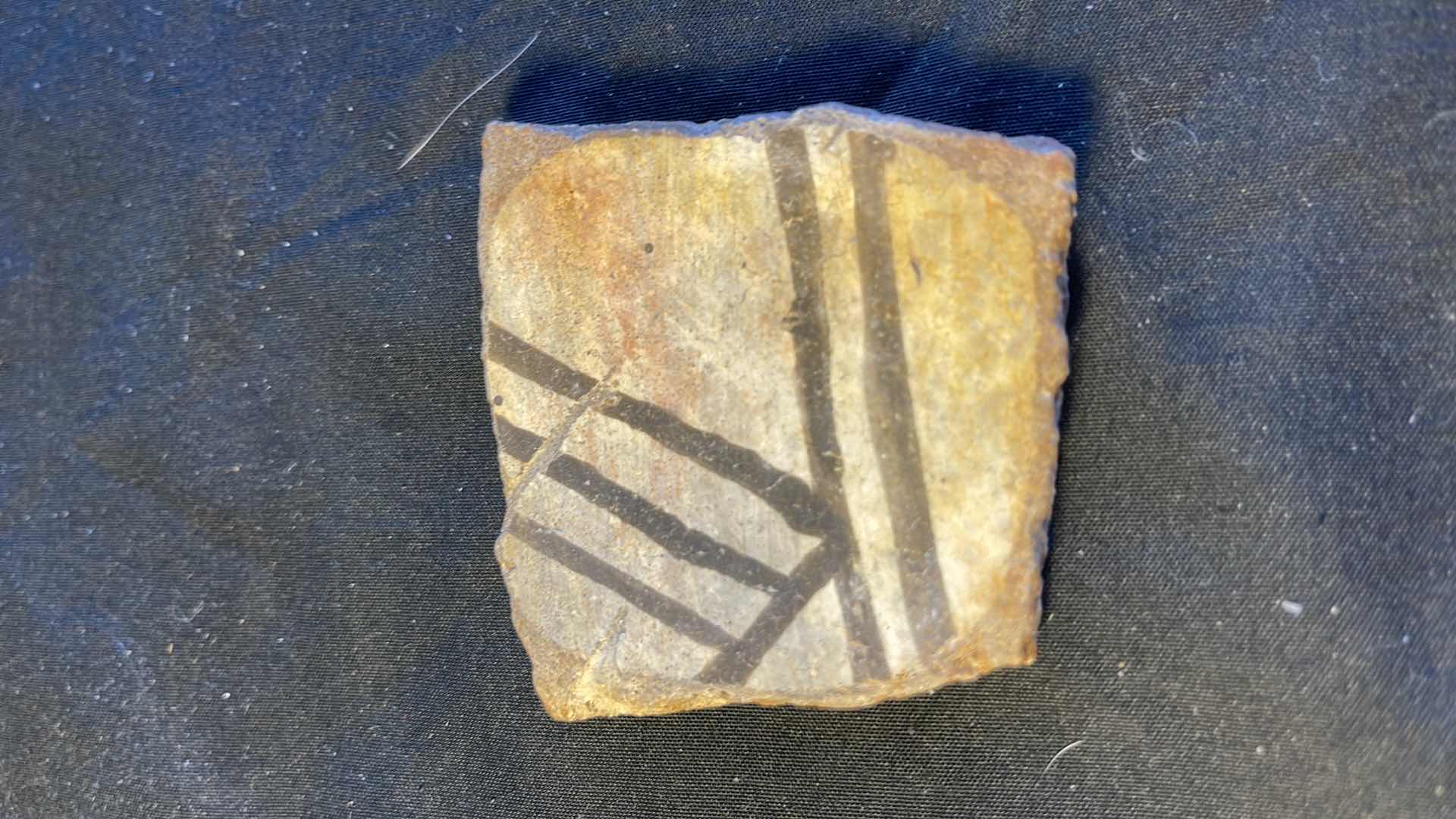 Photo 1 of ANCIENT ANASAZI INDIAN FRAGMENT 2,000 YEAR OLD