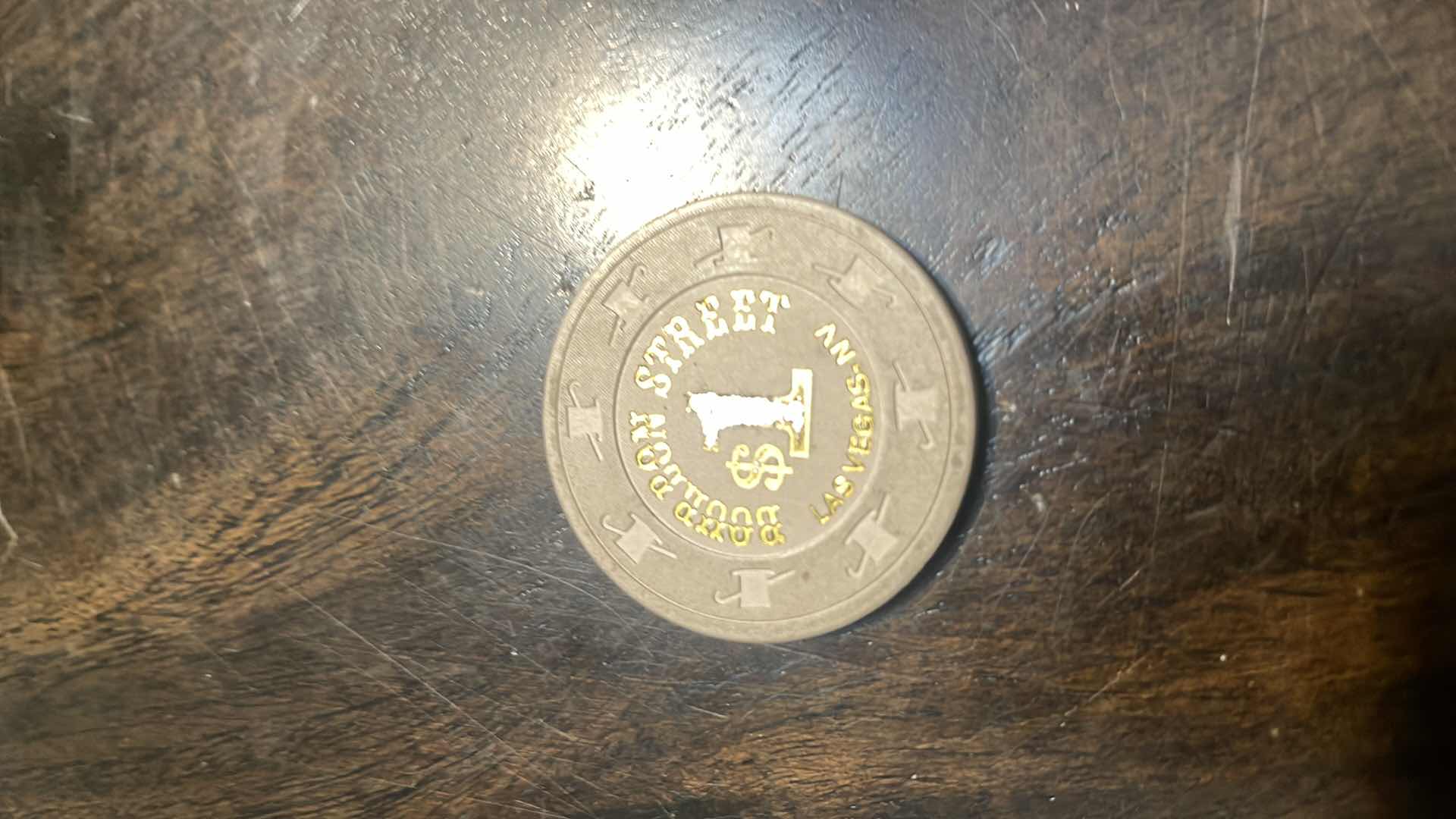 Photo 1 of RARE BOURBON STREET $1 GAMING CHIP