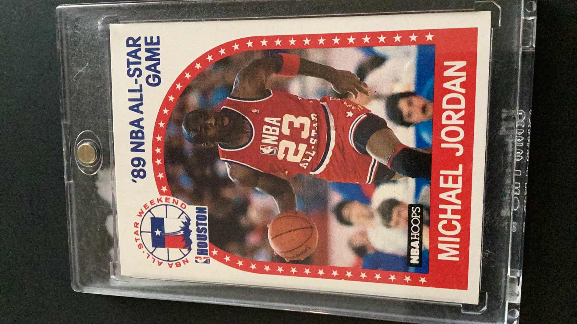 Photo 1 of 1989 NBA HOOPS MICHAEL JORDAN ALL STAR GAME CARD #21