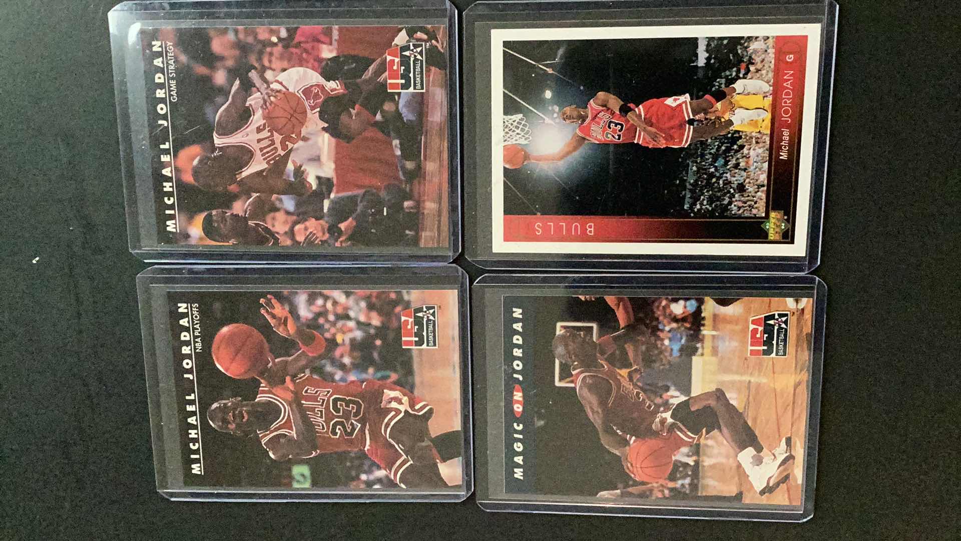 Photo 1 of 1992 & 1993 MICHAEL JORDAN CARDS: USA BASKETBALL, UPPER DECK