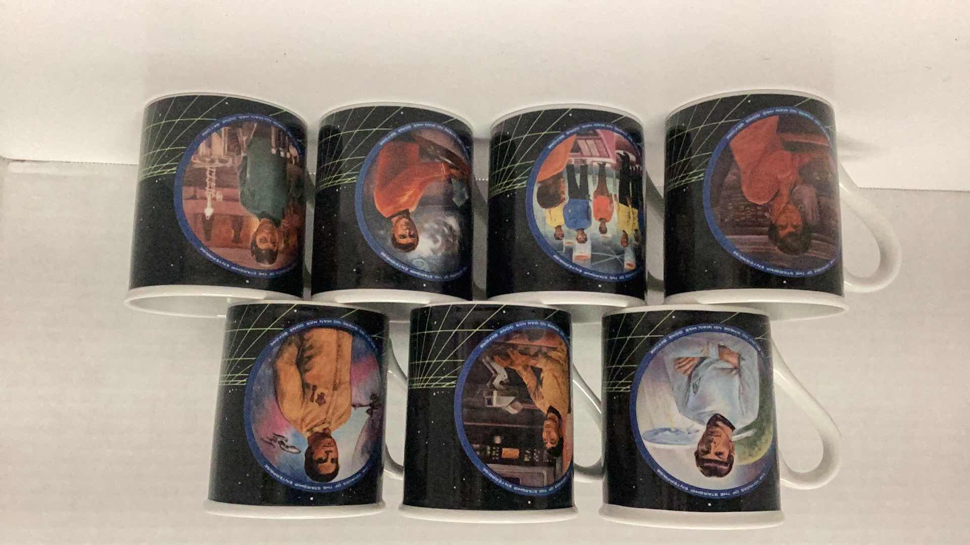 Photo 1 of 7 VINTAGE ORIGINAL STAR TREK MUGS