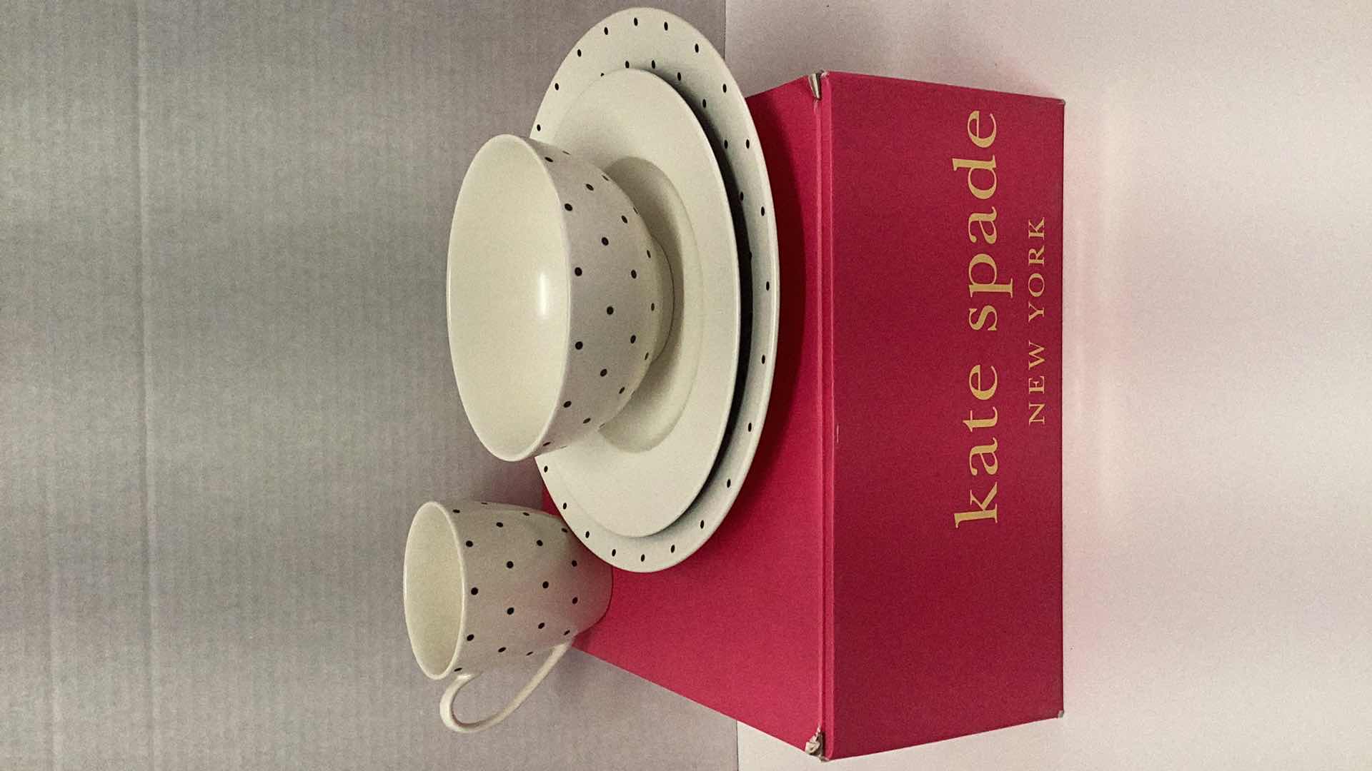 Photo 1 of LENOX KATE SPADE NEW YORK LARABEE DOT SINGLE SERVICE SET