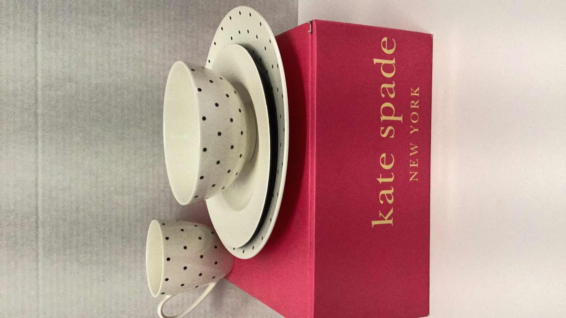 Photo 1 of LENOX KATE SPADE NEW YORK LARABEE DOT SINGLE SERVICE SET