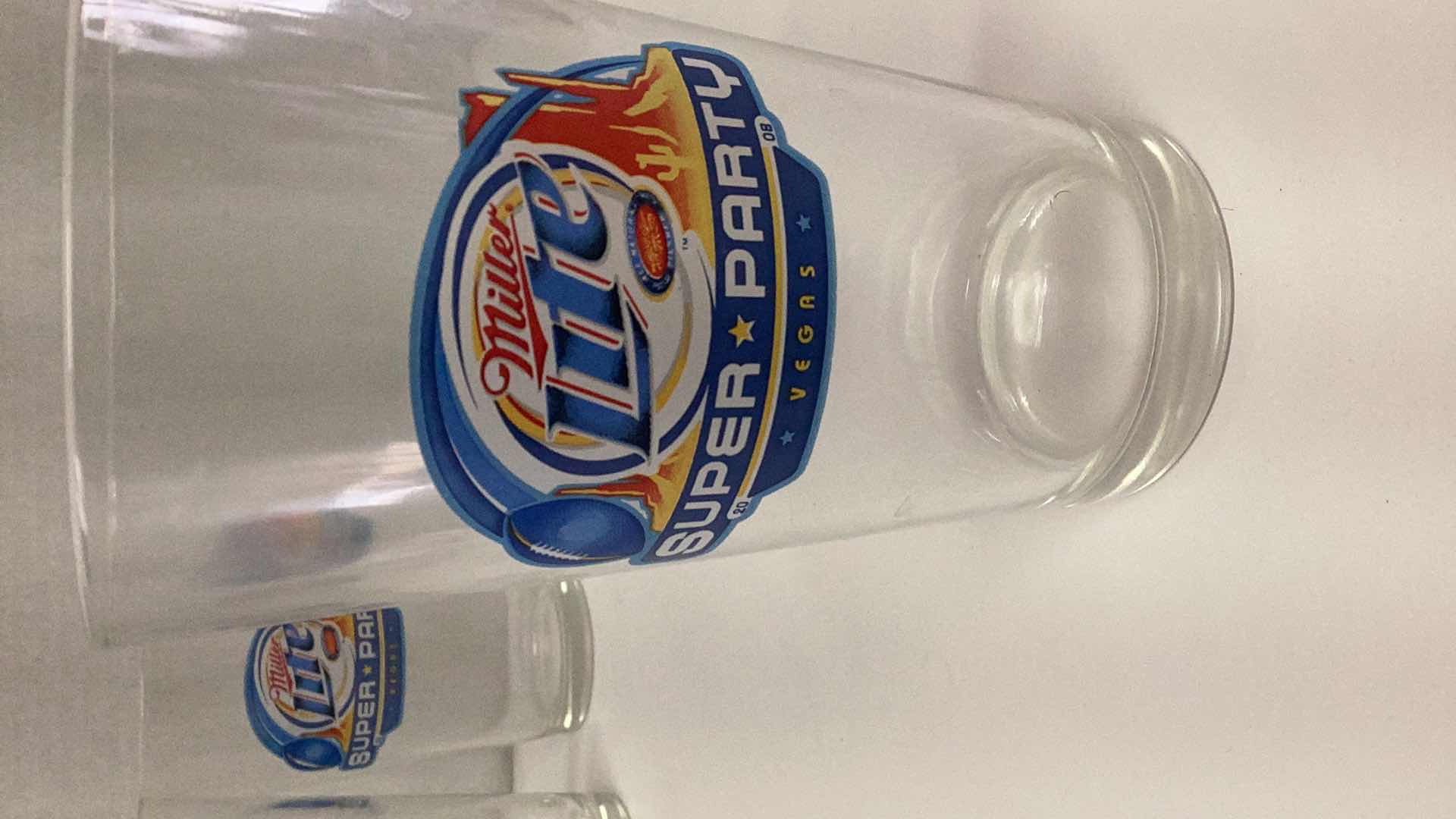 Photo 2 of 3 MILLER LITE SUPER BOWL VEGAS BEER MUGS