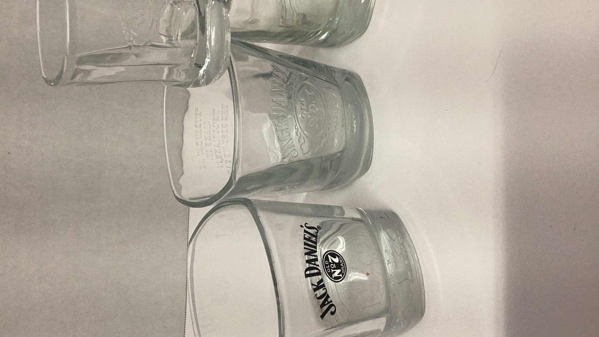 Photo 2 of 5 COLLECTIBLE JACK DANIELS WHISKEY GLASSES